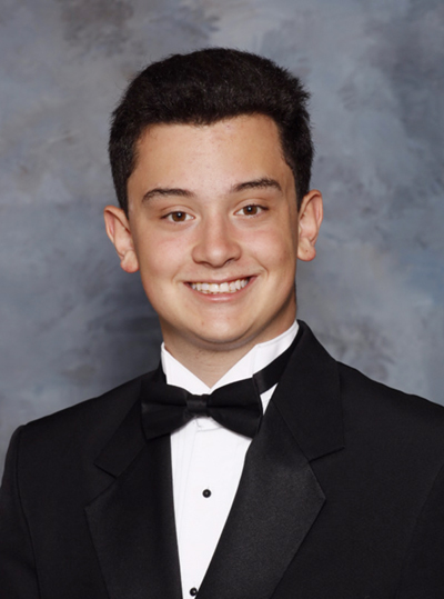 Grant Baumann, valedictorian at Mountain View High School. (Courtesy photo)