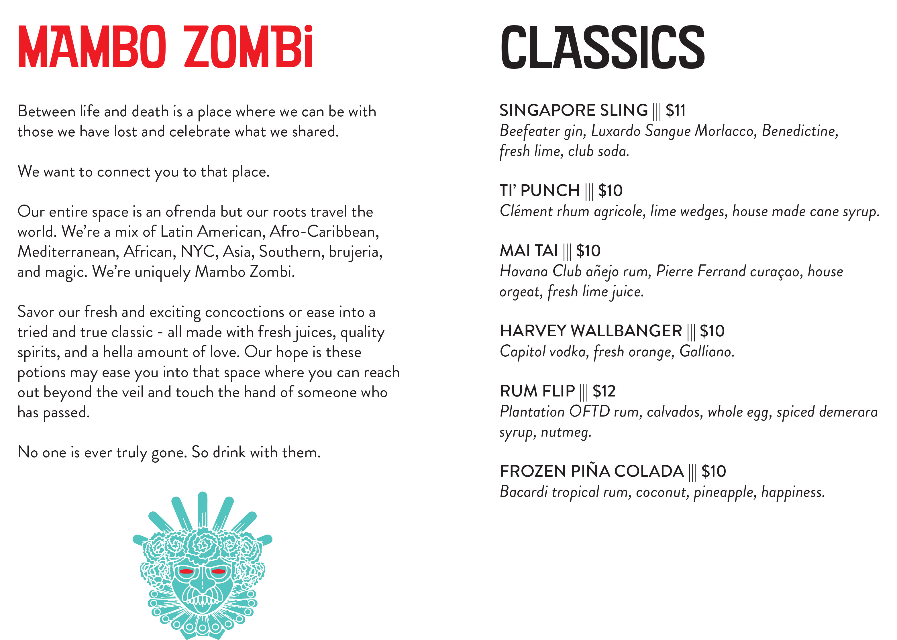 Located Above Georgia Beer Garden, Mambo Zombi Serves Cocktails