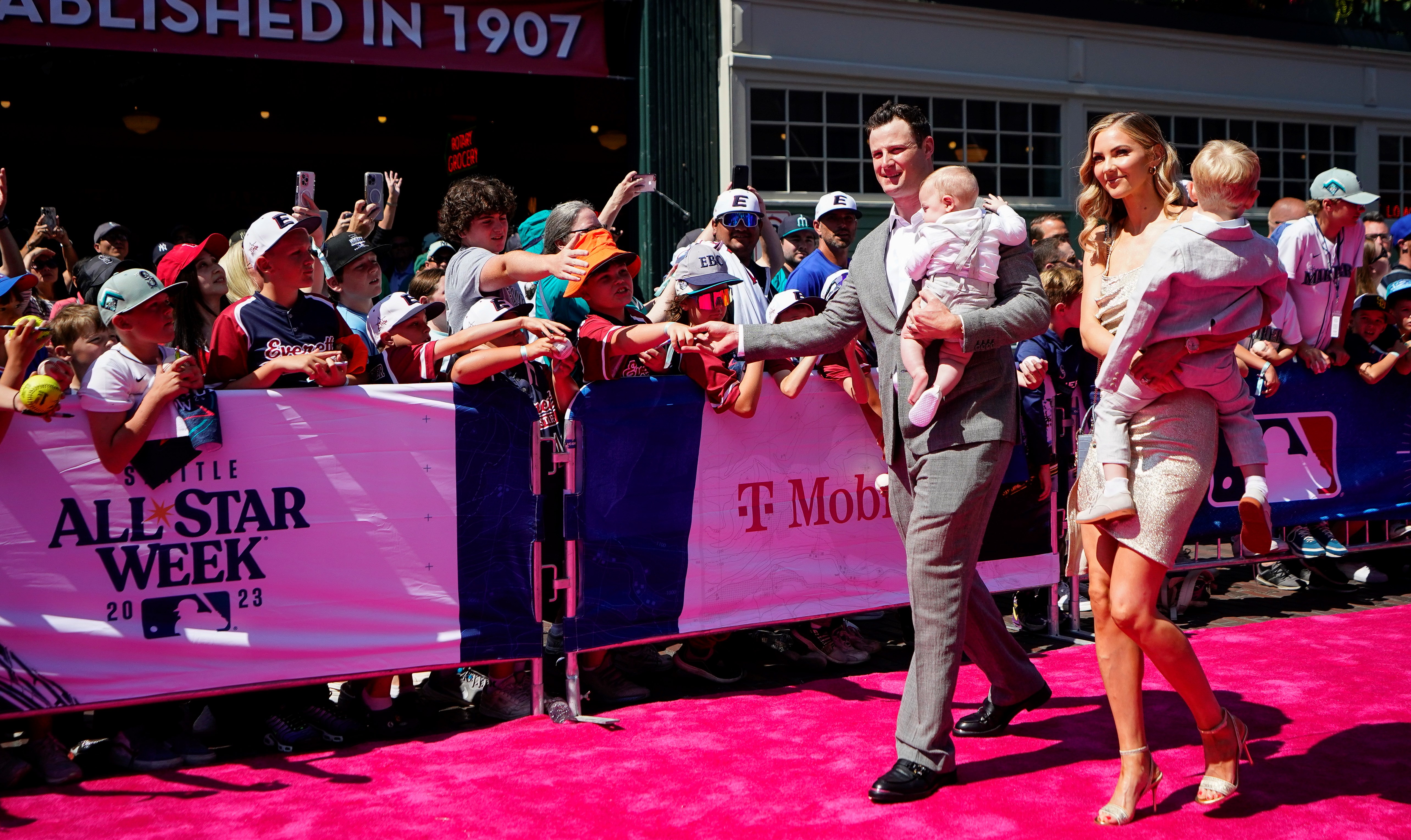 Photos: Red Sox All-Stars — and family — hit the red carpet