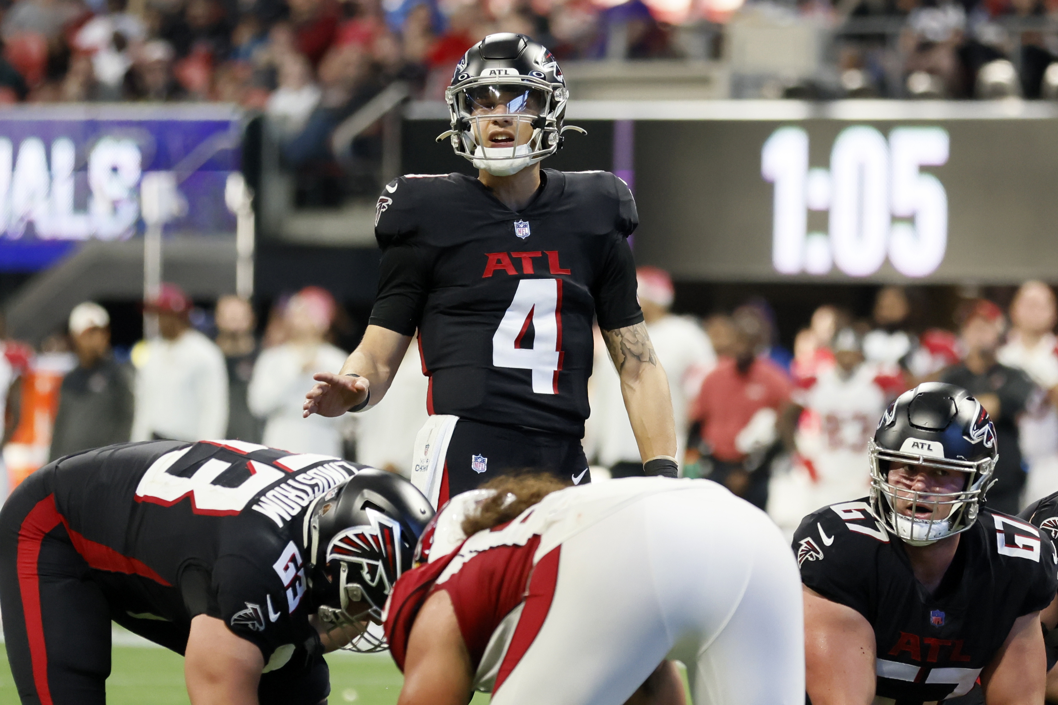 Koo kicks short field goal, Falcons edge Arizona 20-19