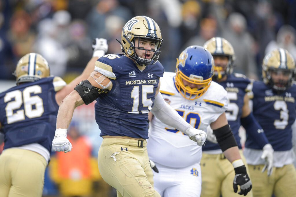 He's a hometown hero': Dillon watches as Troy Andersen is drafted by the  Atlanta Falcons, Montana State Bobcats