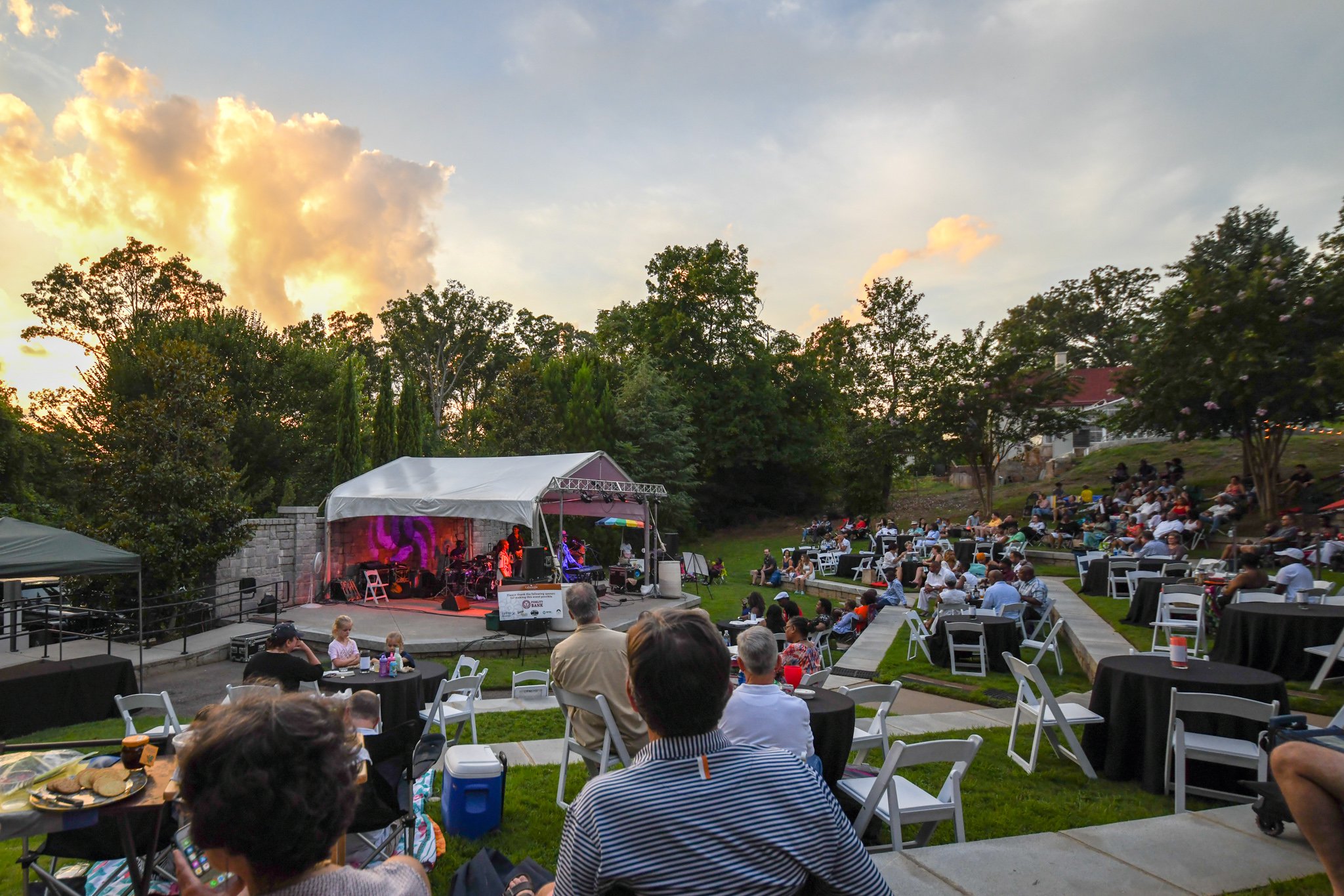 Callanwolde's Jazz on the Lawn outdoor concert series kicks off August 23 and features artists including Joe Gransden, Francine Reed and Bob Baldwin.  Contributed by Callanwolde Center for Fine Arts