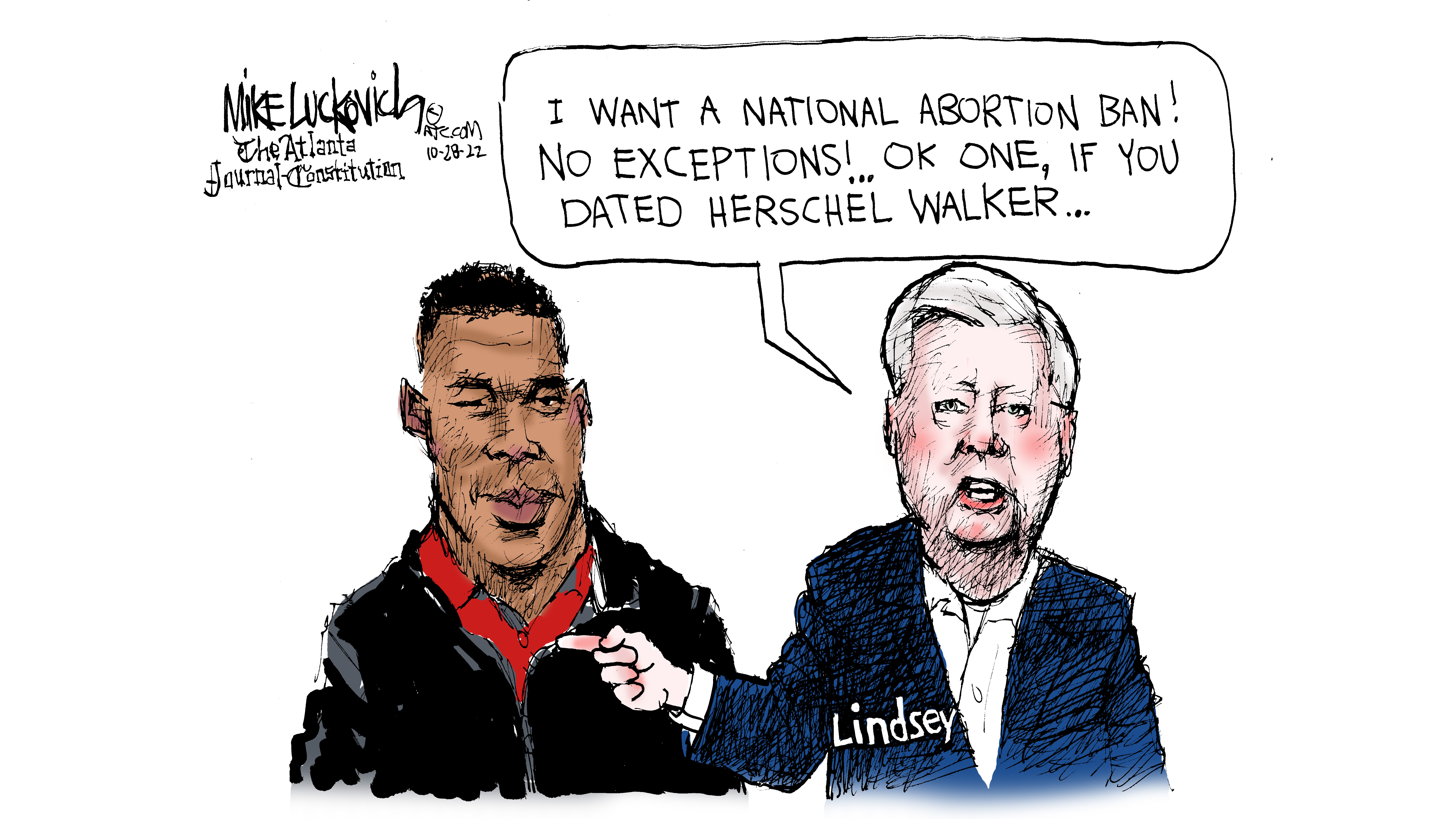 Political Cartoon Of The Day: Mike Luckovich, Atlanta Journal-Constitution  - News & Guts Media