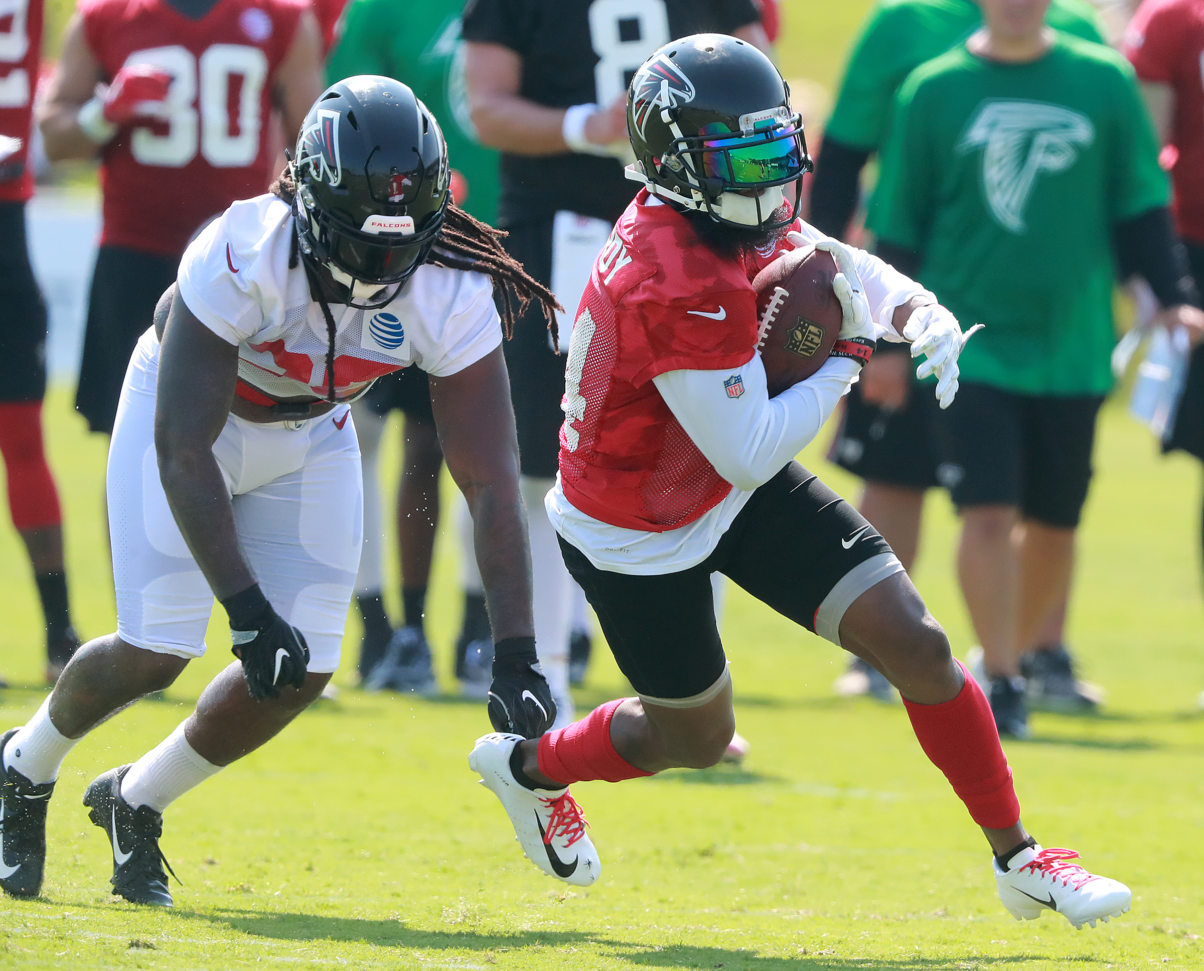 Falcons set to hold first-ever public full-pad practice at Mercedes-Benz  Stadium