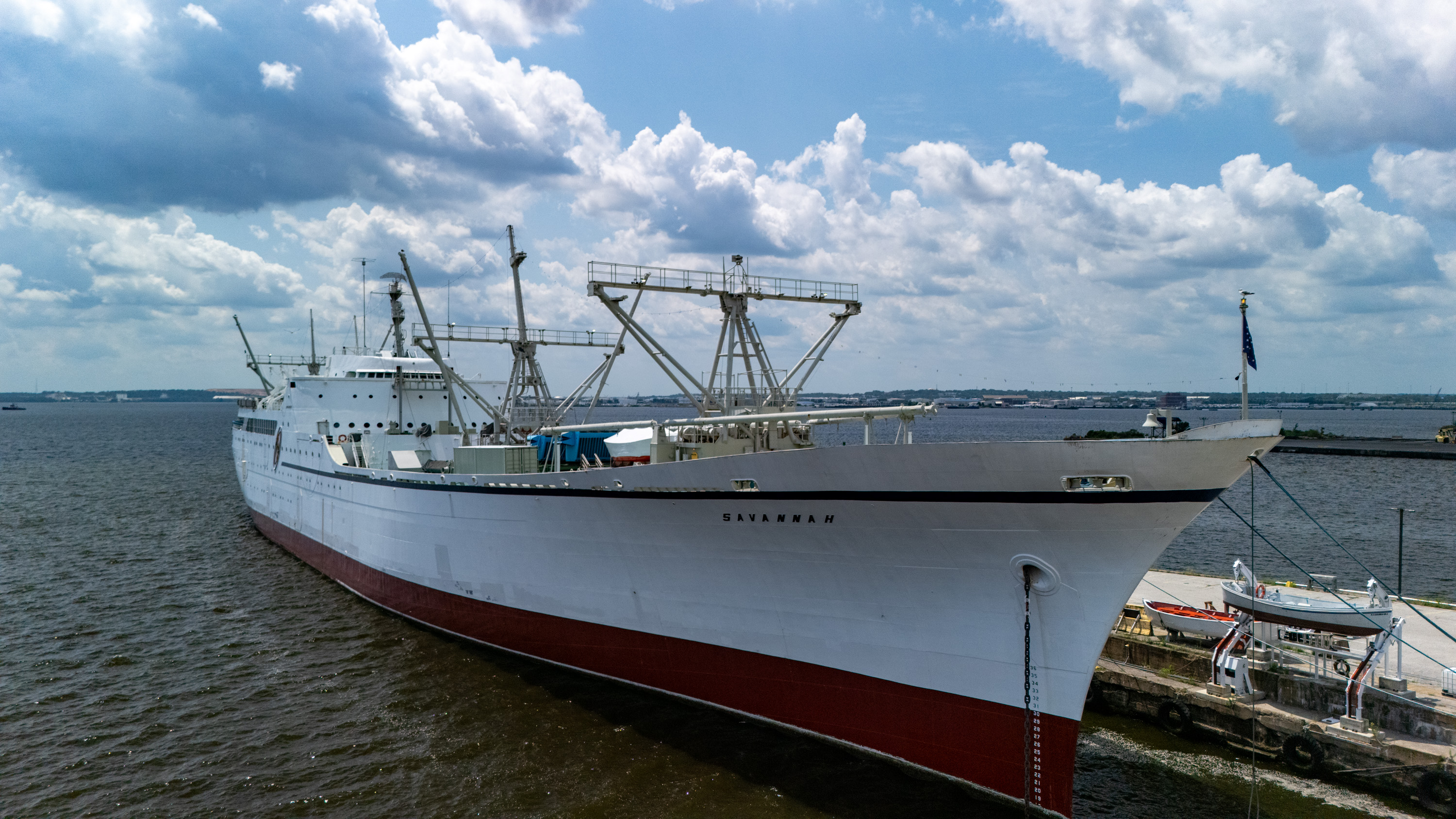 1st nuclear-powered merchant ship could become a museum in its