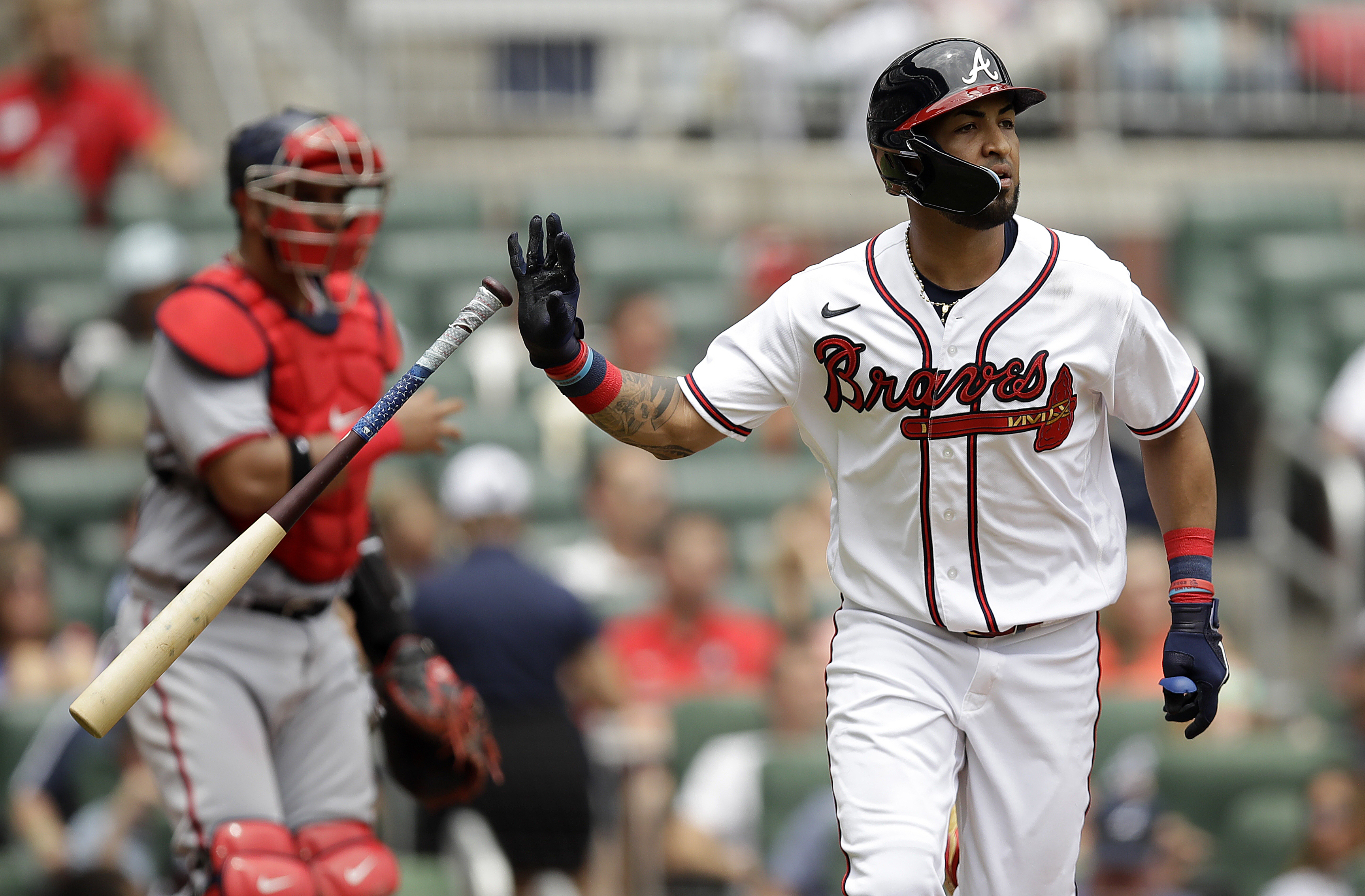 ATLANTA, GA - JUNE 10: Dylan Lee (52) of the Atlanta Braves