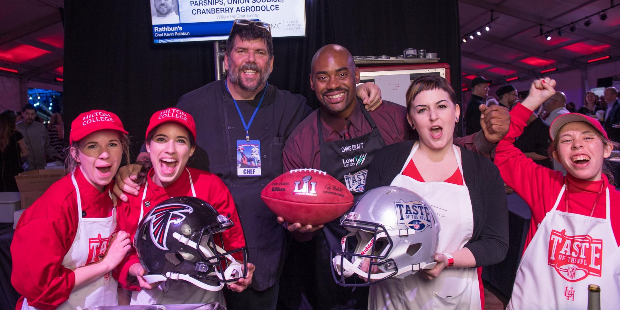 Taste of NFL Mixes Superbowl Weekend with Star Chefs to Help End