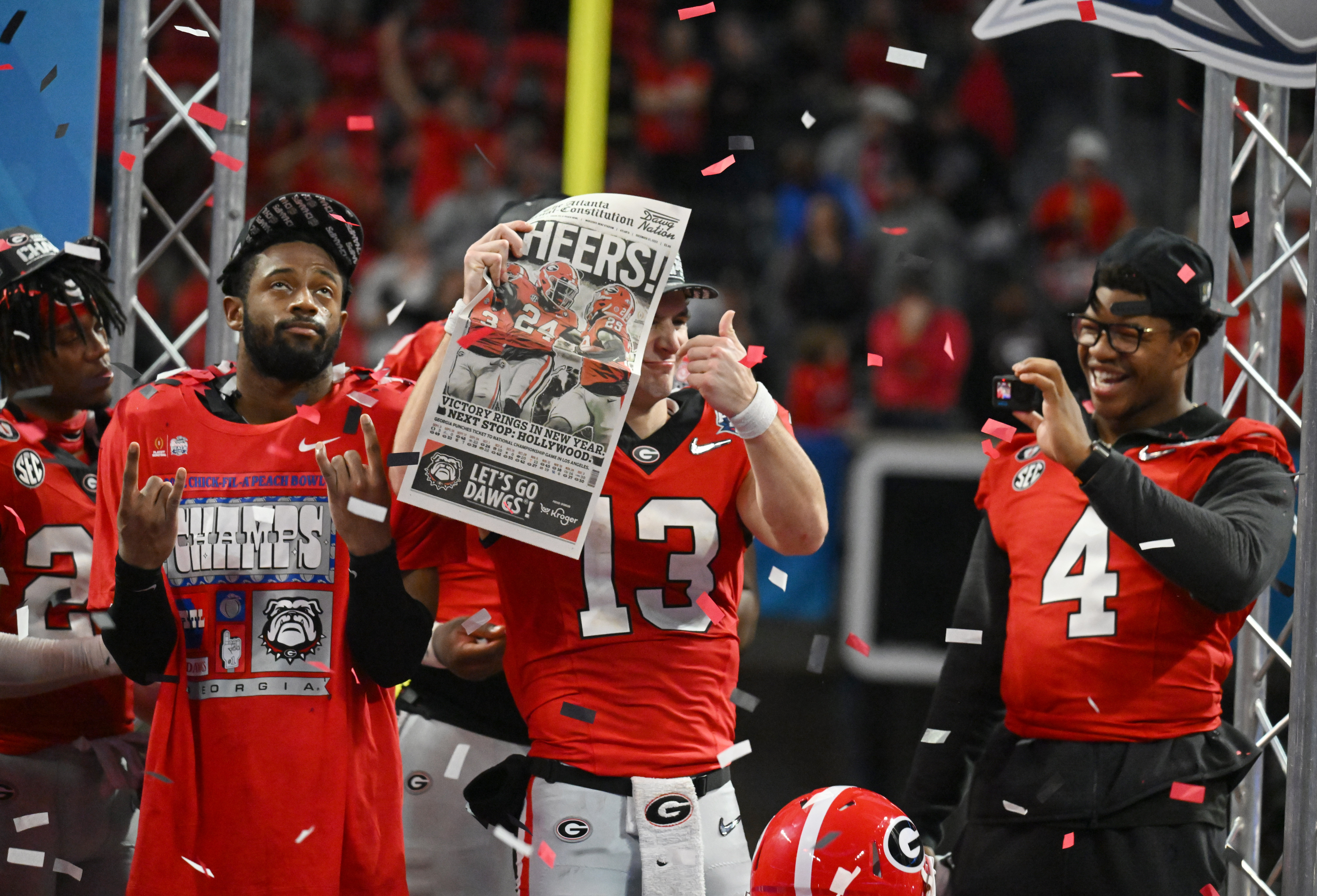 Football Game Notes: Georgia Takes on Ohio State in Peach Bowl - University  of Georgia Athletics