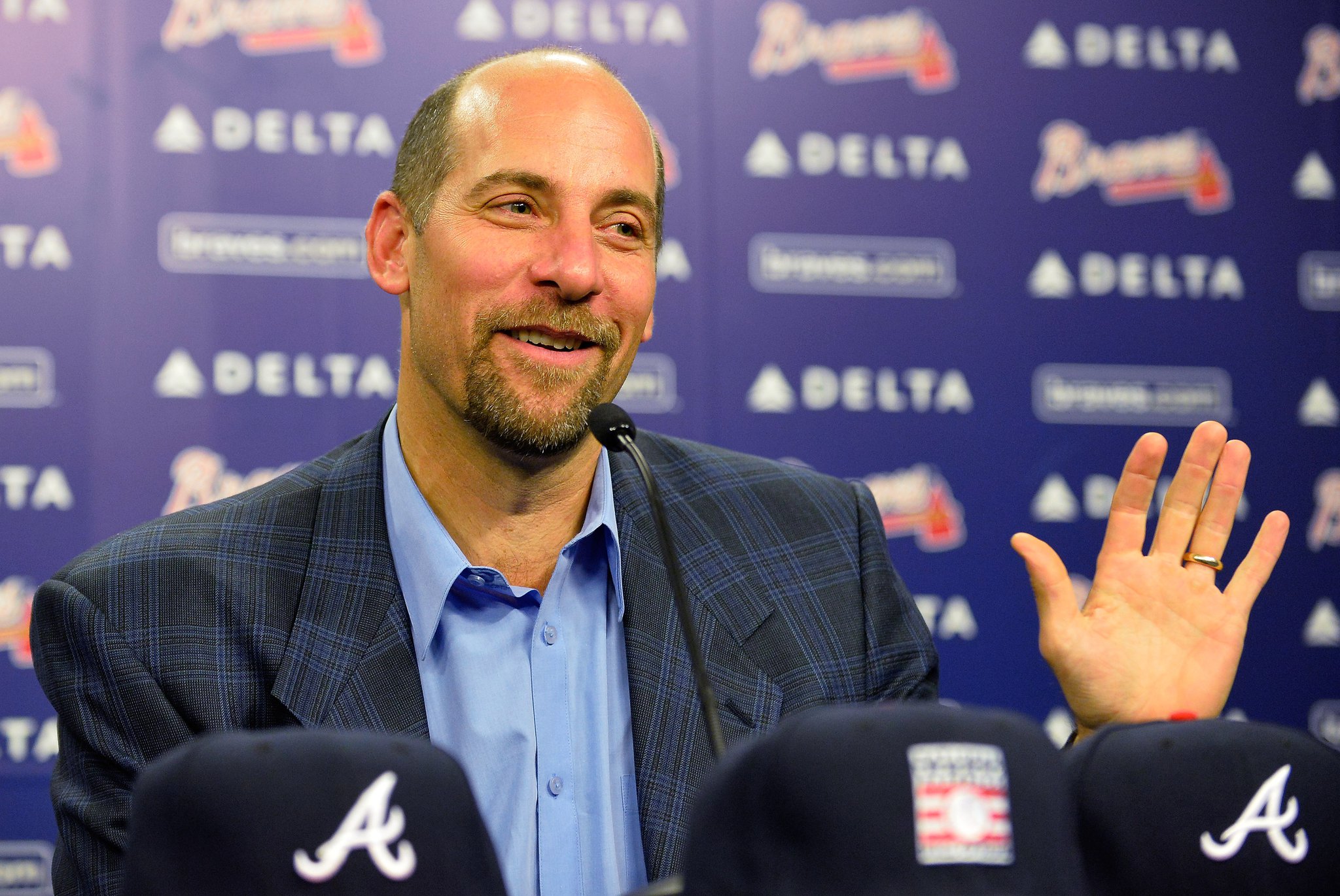 Bally Sports: Braves on X: John Smoltz brought his Hall of Fame