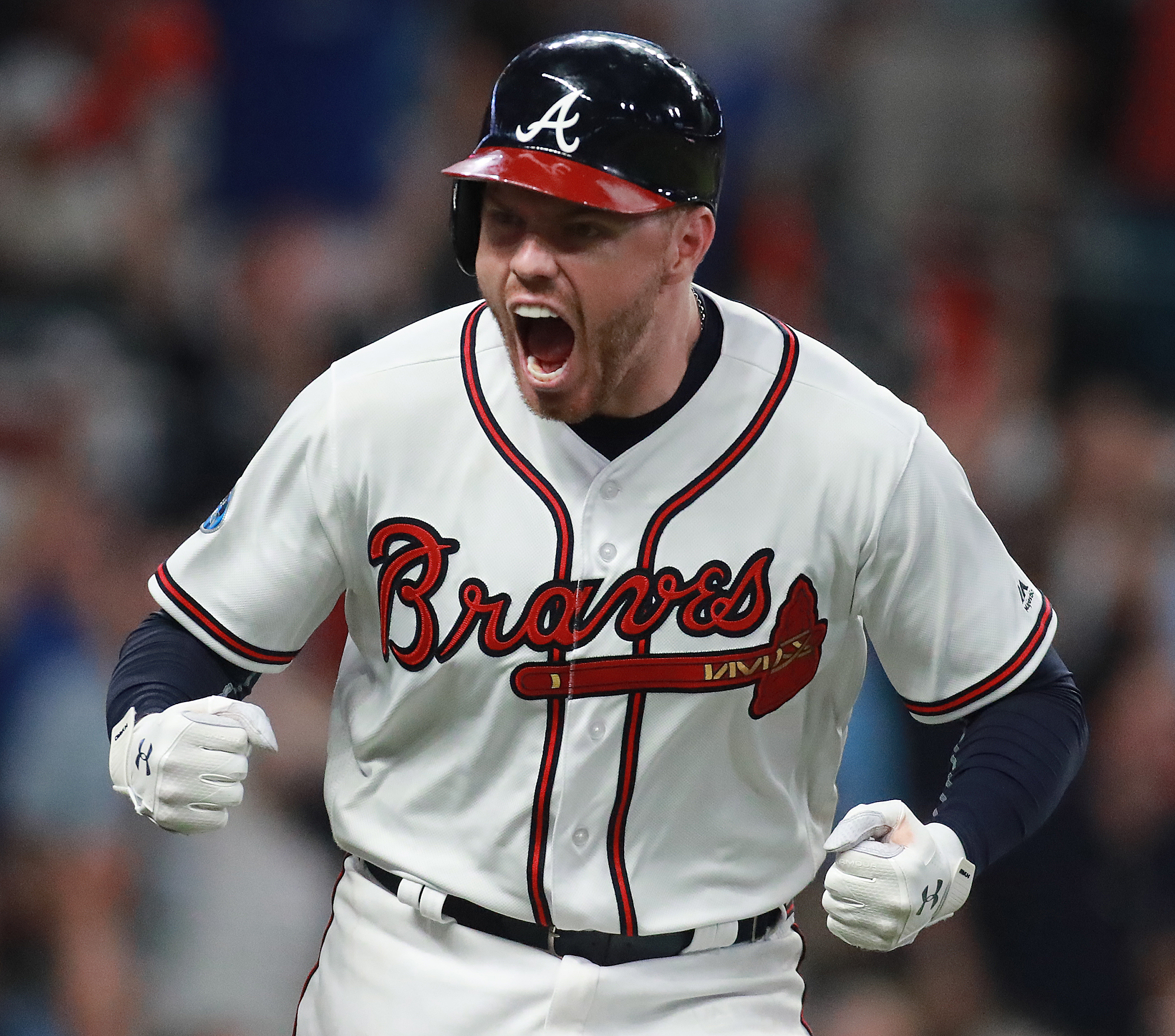 Fred-die!' does it: Freeman's homer lifts Braves over Dodgers in