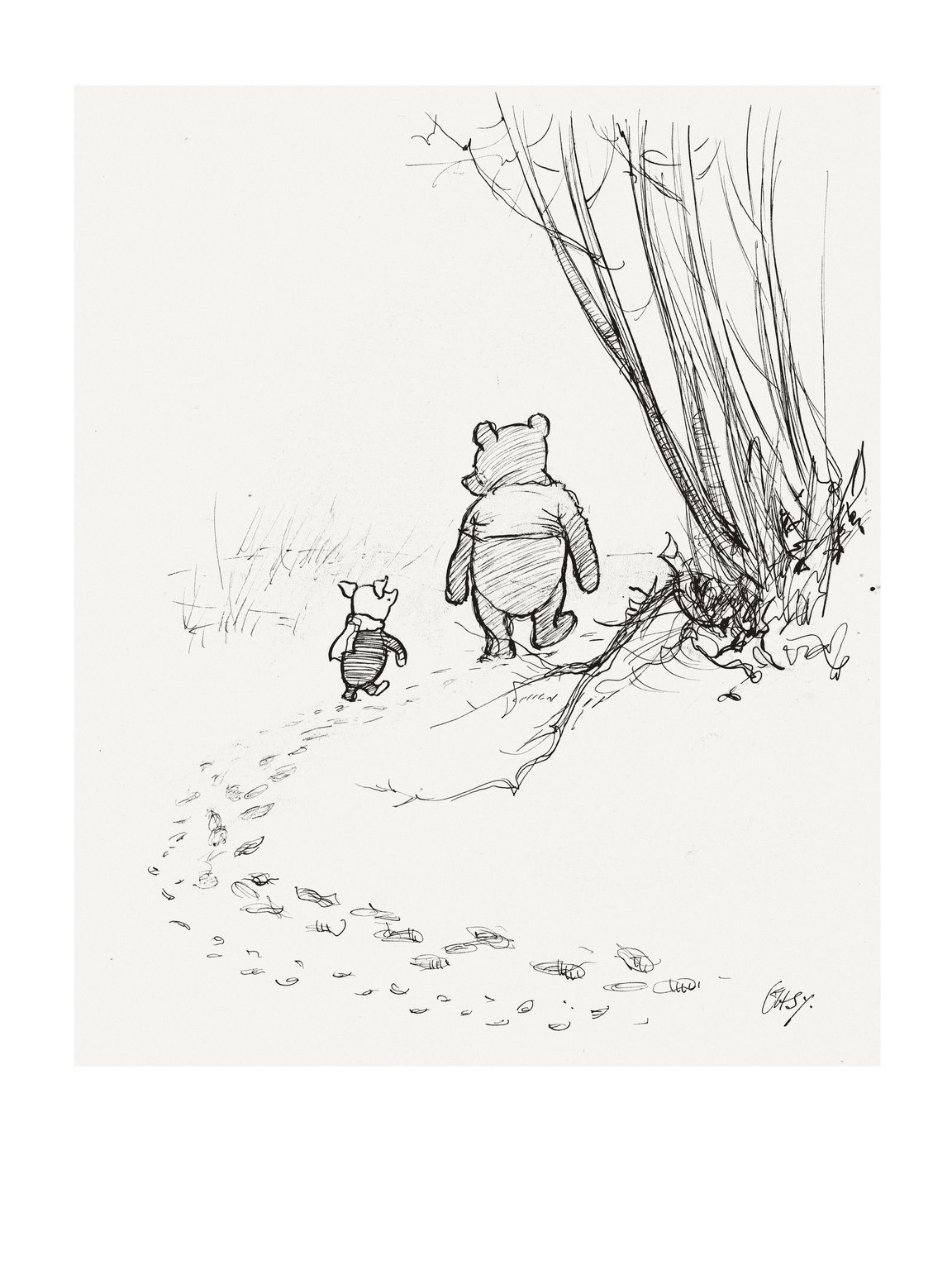 Forgotten Winnie-the-Pooh Sketch Found Wrapped in an Old Tea Towel, Smart  News
