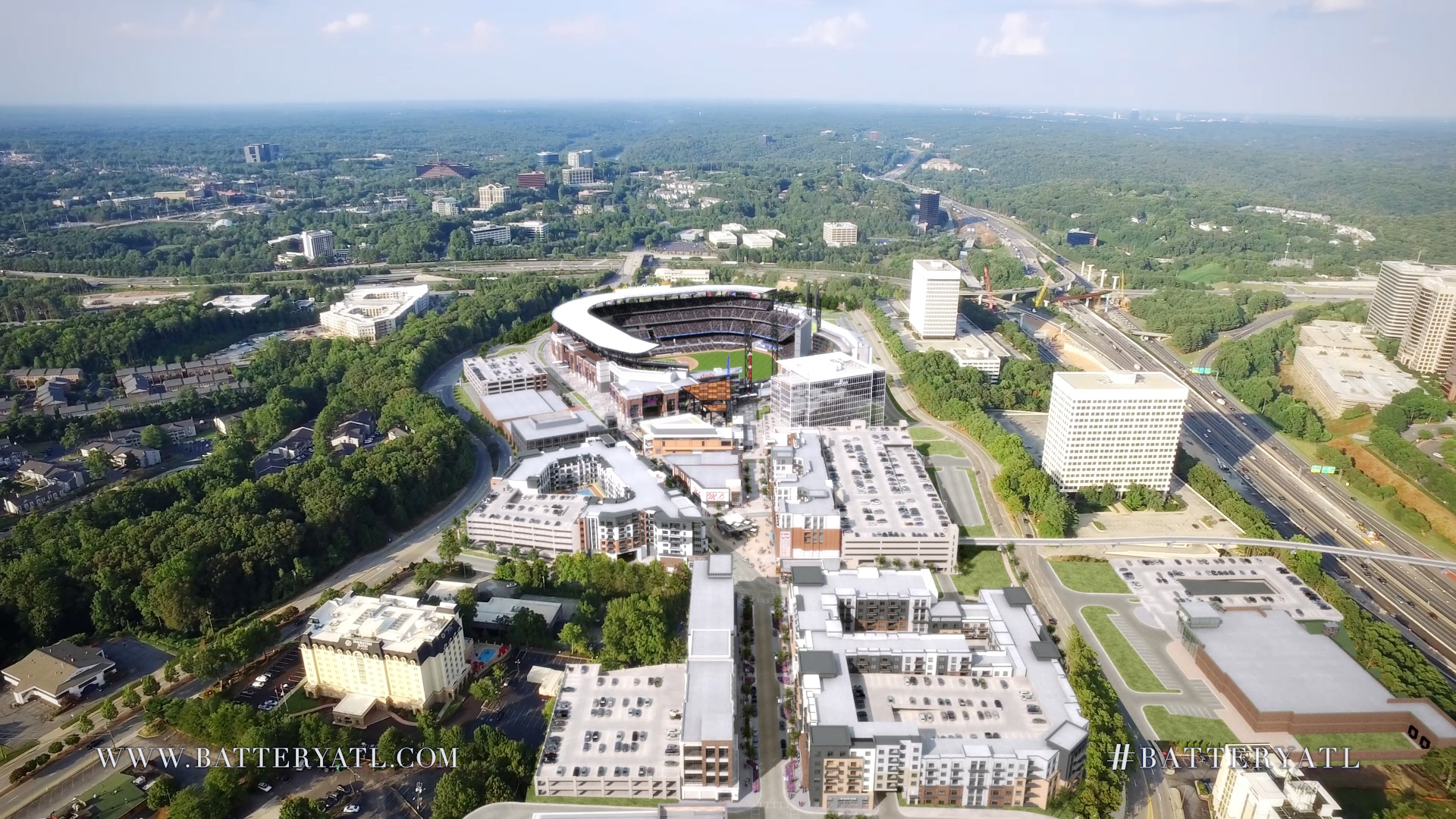 First look: Project rises next to Atlanta Braves stadium, The