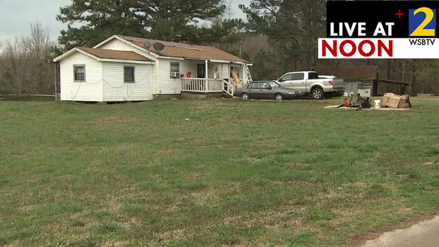 <p>Mobile home in Cherokee County where a deputy shot and killed a man he says was holding a gun to his estranged wife's head.</p> <p>Neighbors called 911 around 8:15 p.m. to report a domestic dispute at a mobile home on Hancock Mountain Trail in northern Cherokee County.</p>
