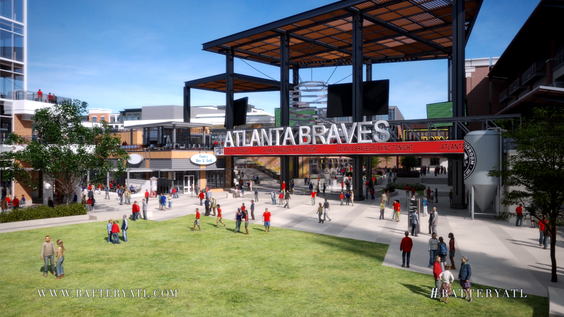 A sneak peek into SunTrust Park, the Braves' new home