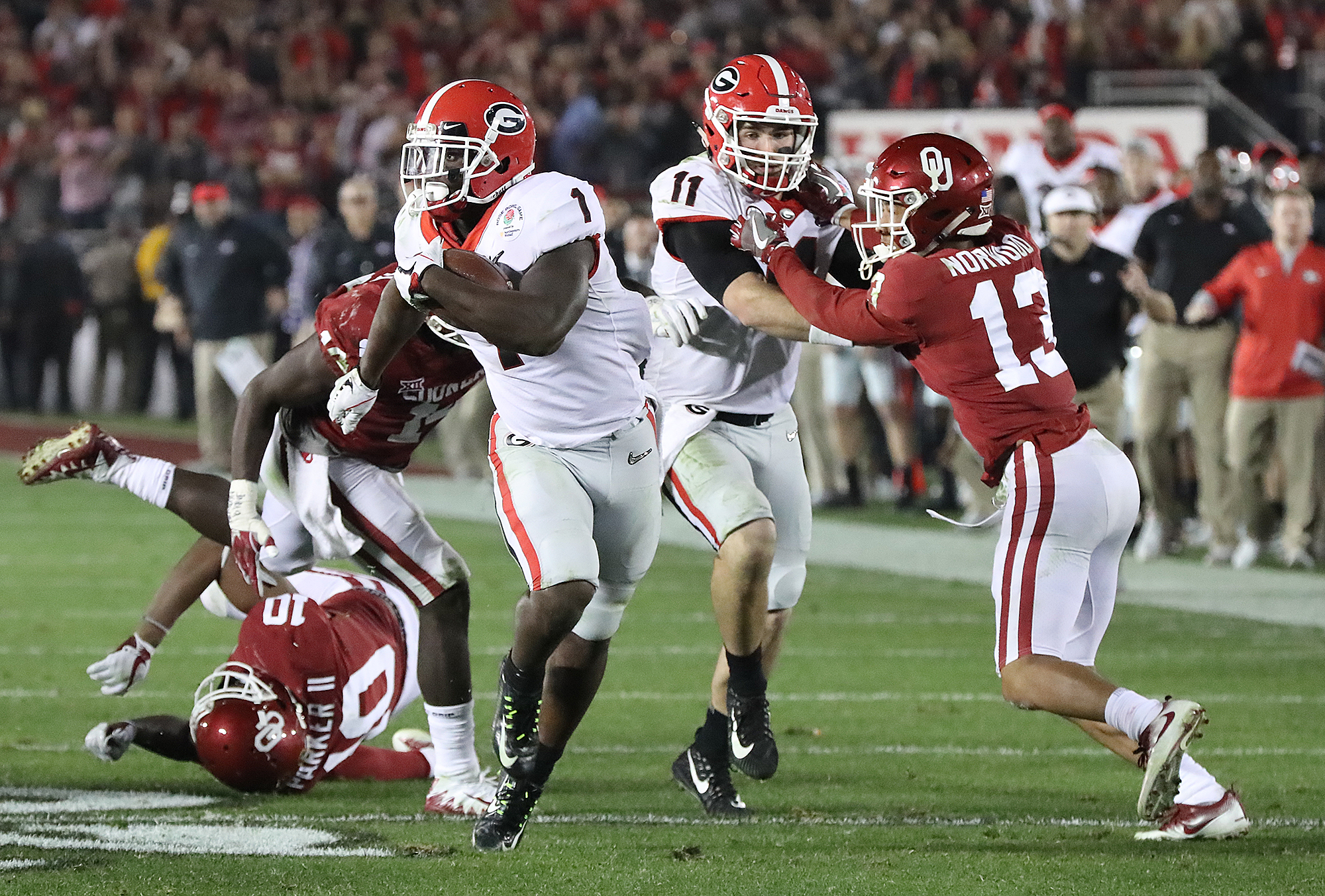 When Georgia's Herschel Walker ran over Tennessee's Bill Bates -- an oral  history