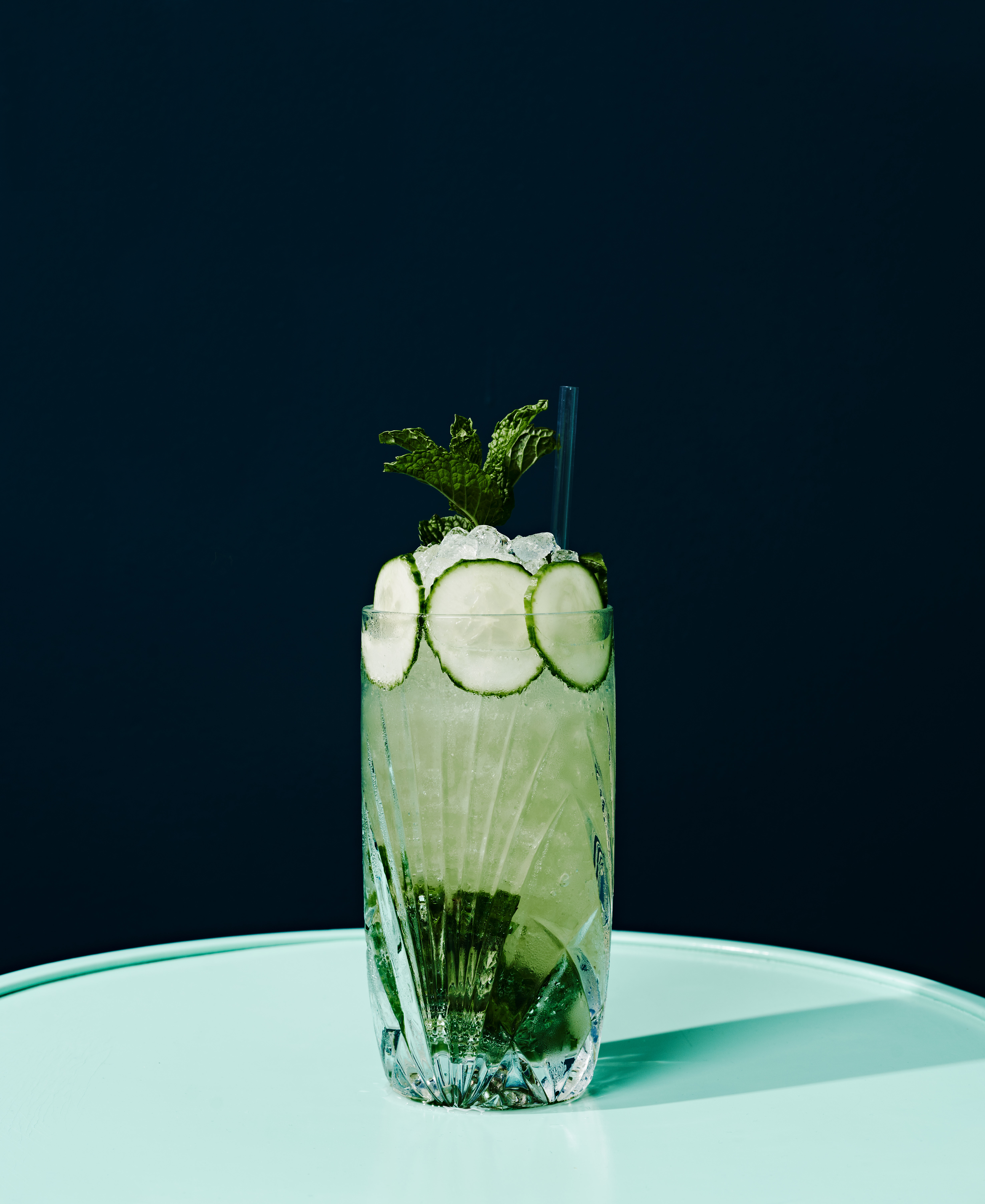 Miles Macquarrie calls his Cucumber Swizzle "liquid sunshine."