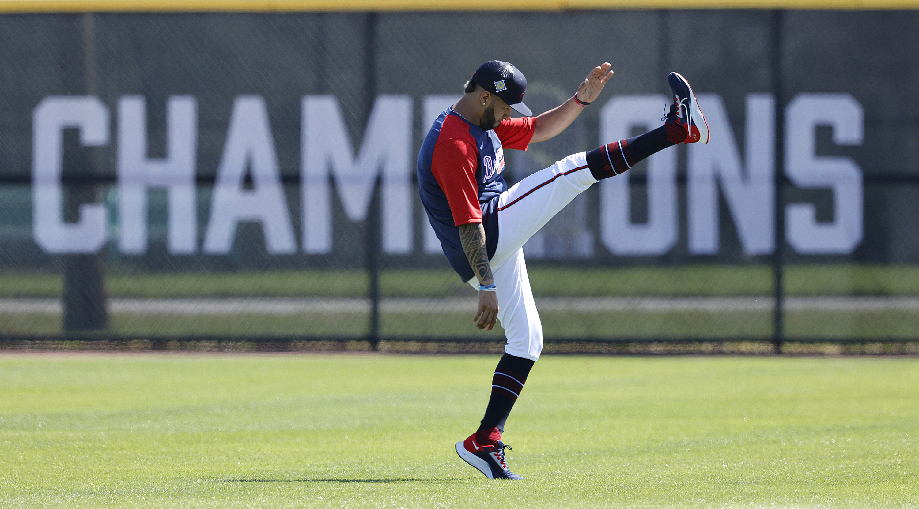 Braves Spring Training 2020: Ronald Acuña Jr. at batting practice