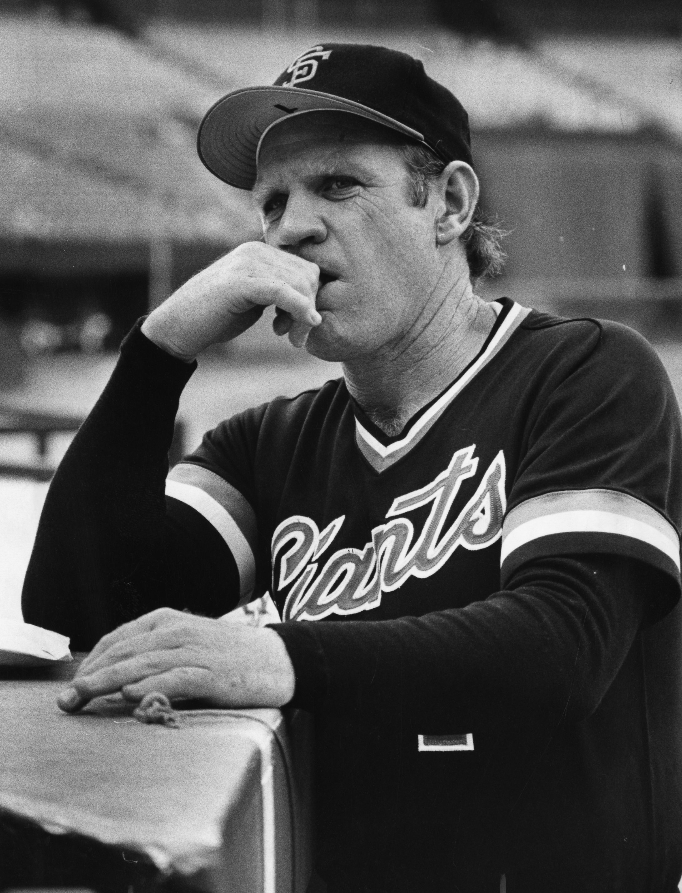 1976 Atlanta Braves DAVE BRISTOL Team Issue Original Photo