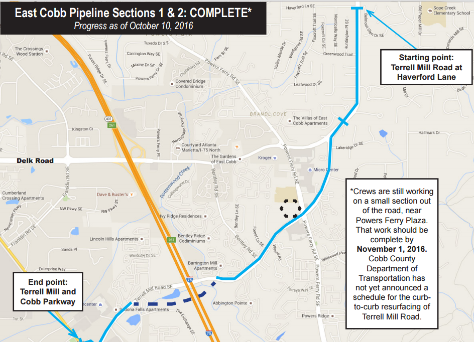 Watch for these Halloween weekend lane closures in East Cobb