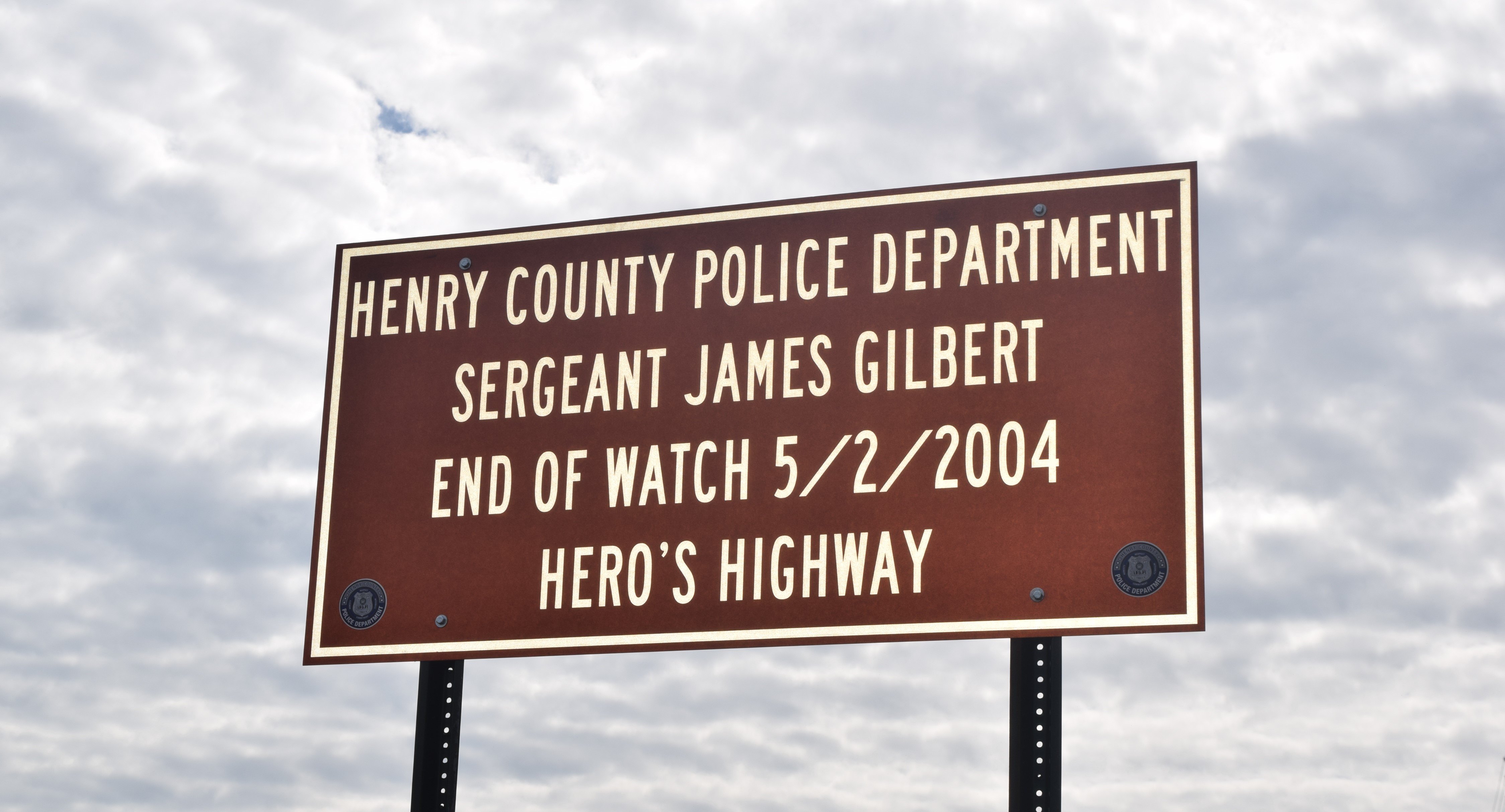 Henry installs memorial marker for officer killed in traffic accident –  The Atlanta Journal Constitution