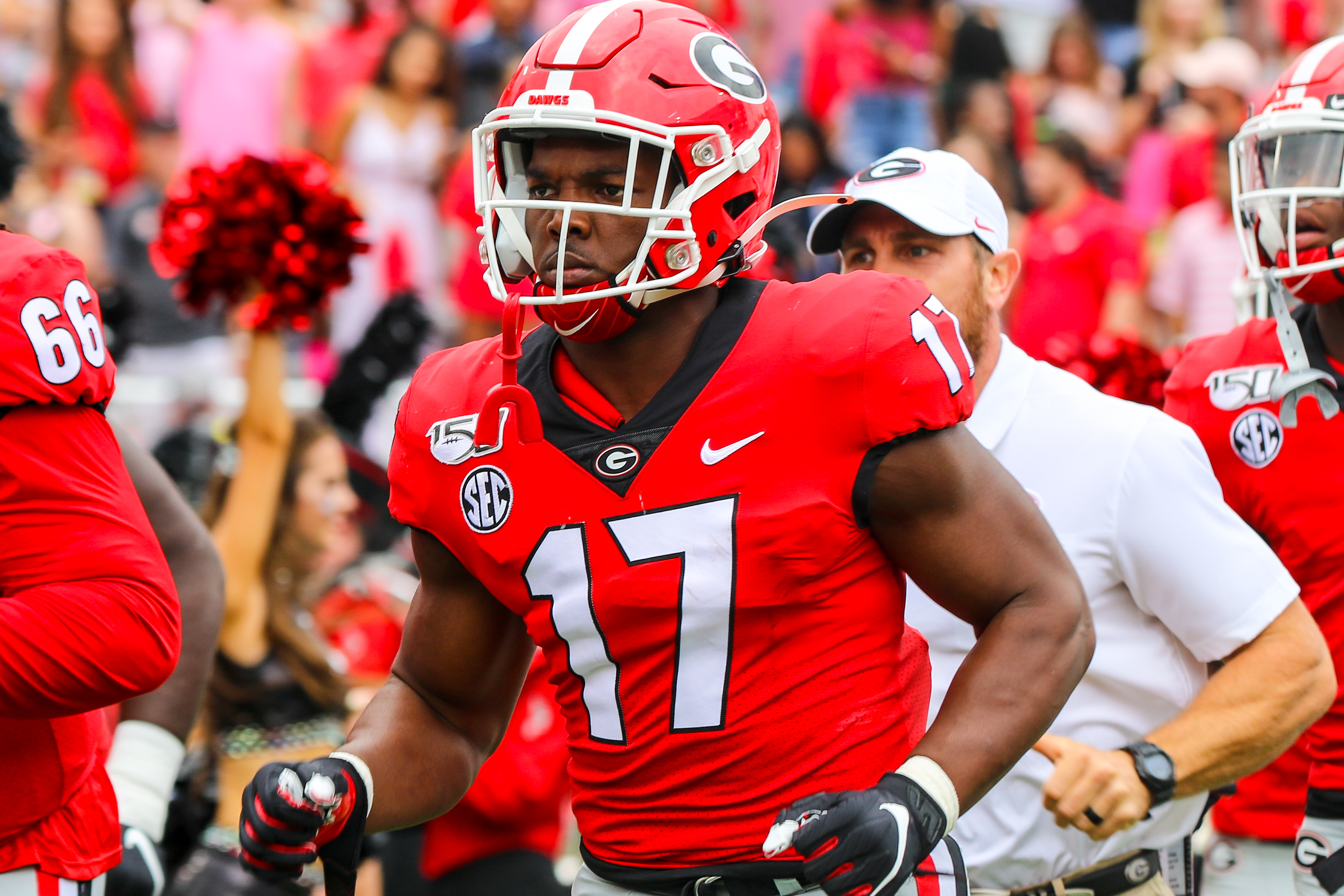 Nakobe Dean, Monty Rice named 2020 Butkus Award semifinalists