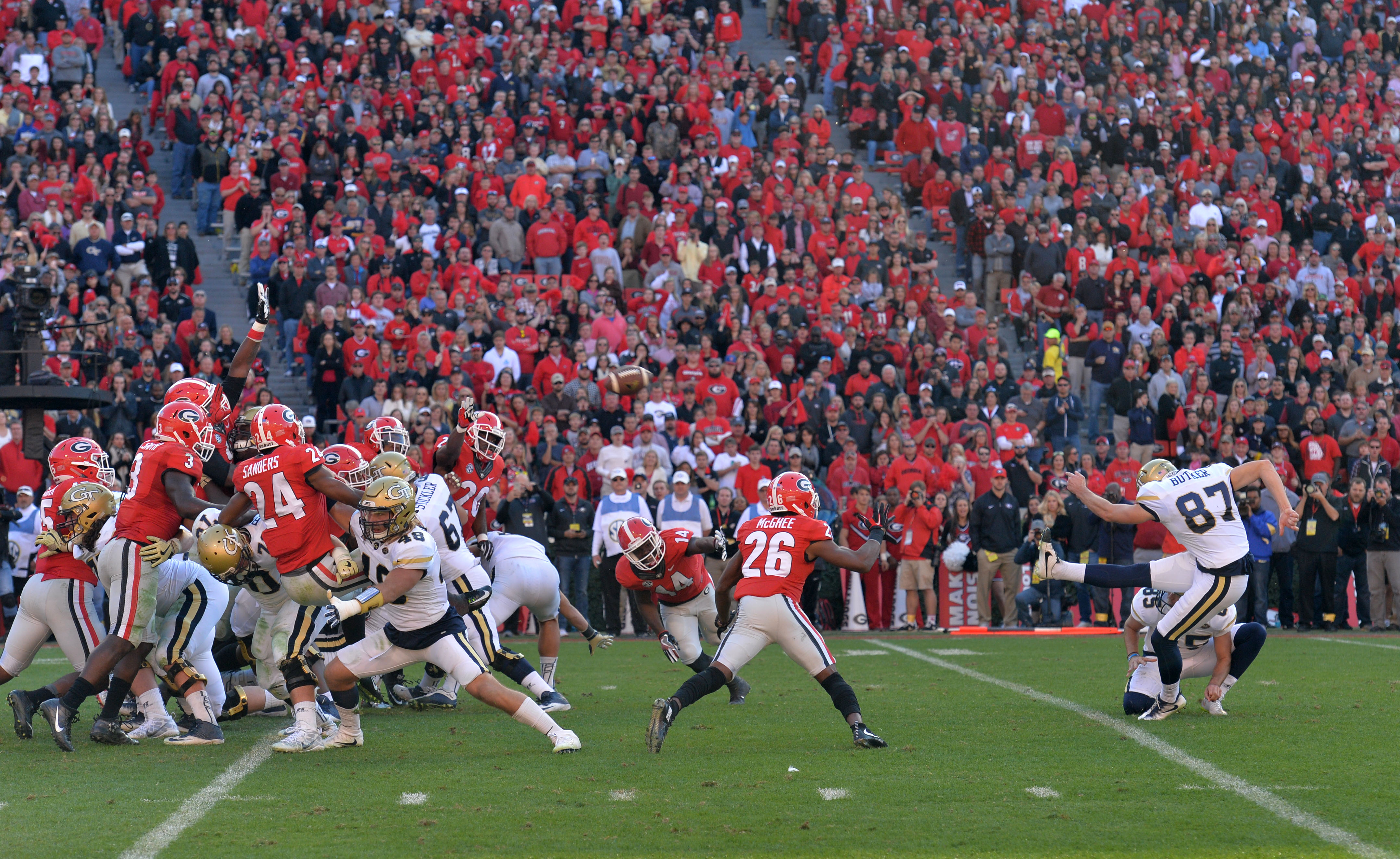 Harrison Butker Butt Kicker WHT