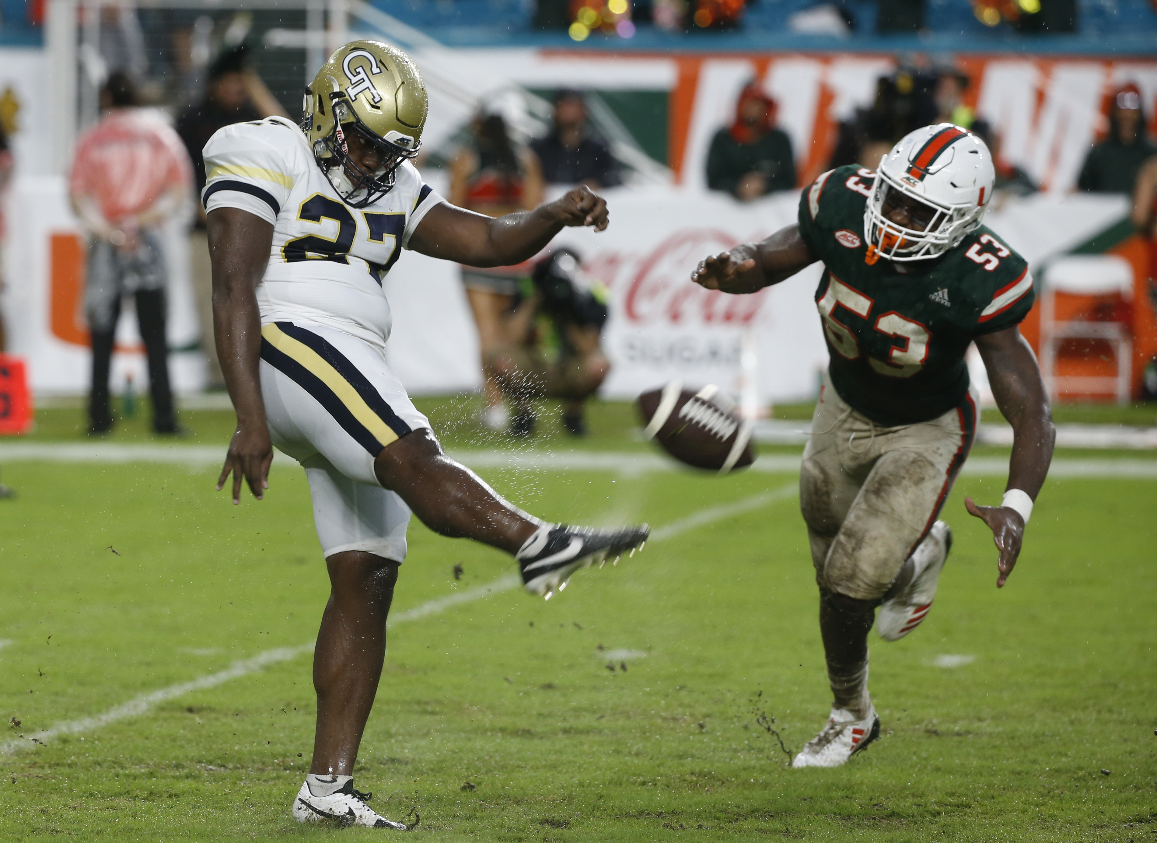 Georgia Tech punter Pressley Harvin has been 'great help'