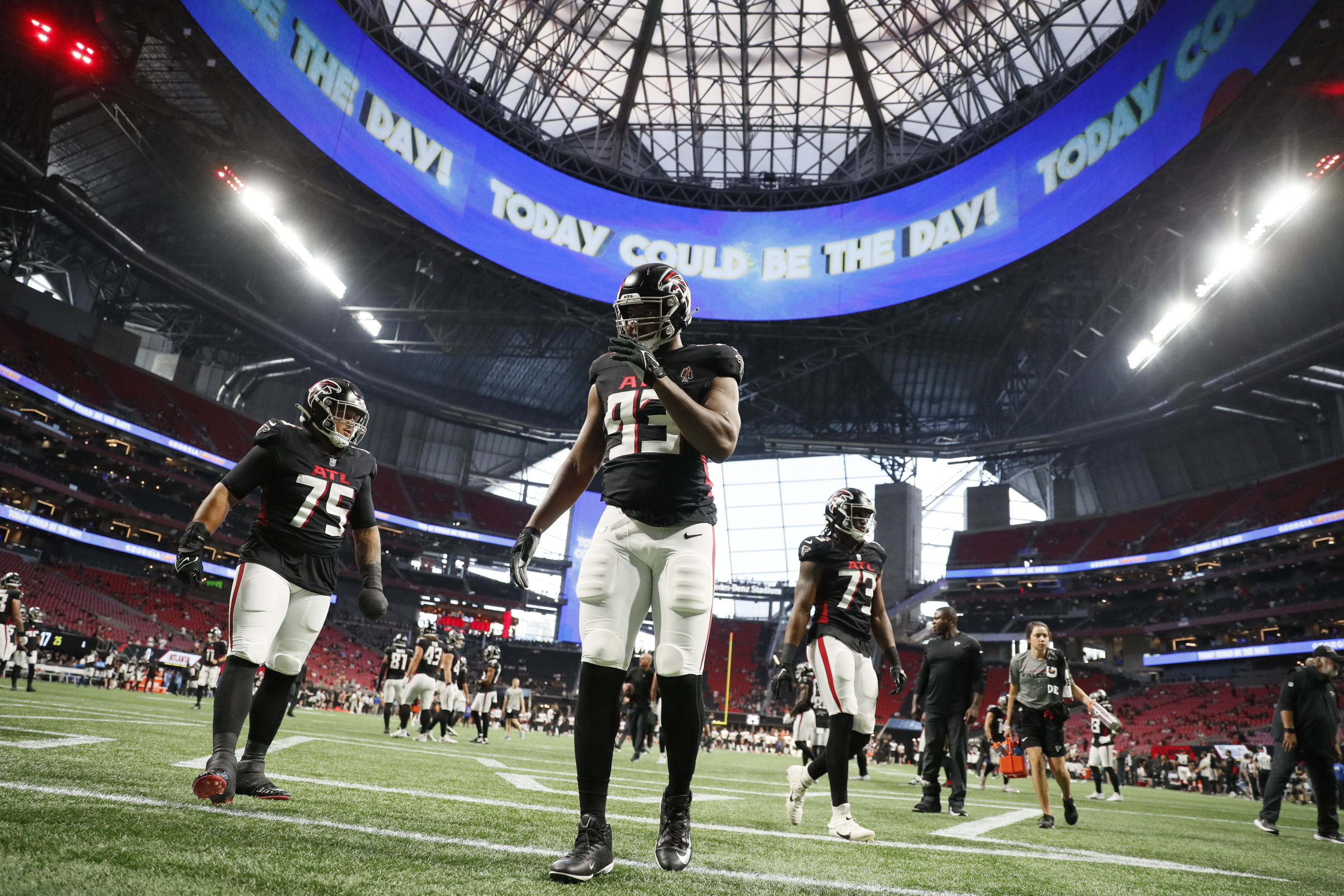 Photos: Falcons tie Bengals in second exhibition game