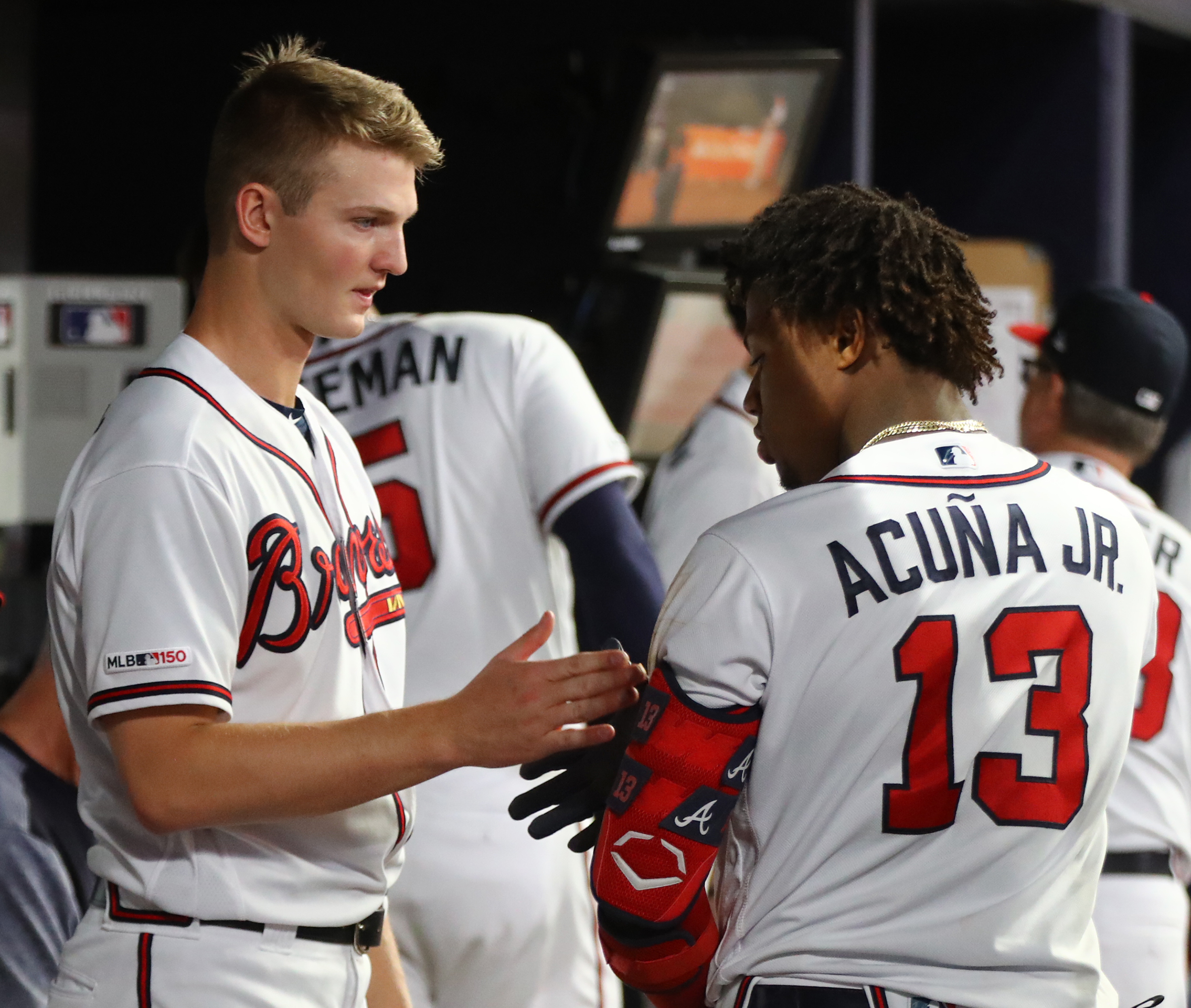 Atlanta Braves on X: .@GrissomVaughn became the first #Braves player to  homer in his major league debut since @austinriley1308 did so in 2019.  #ForTheA  / X