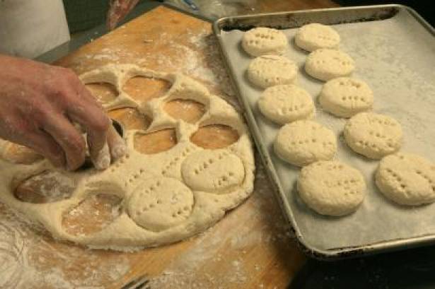 Chef Scott Peacock, best known locally as the former chef at Decatur's Watershed restaurant, says you'll be surprised how easy it is to make biscuits from scratch. And he offers advice on how to serve them, too. 2008 photo.Louie Favorite / AJC