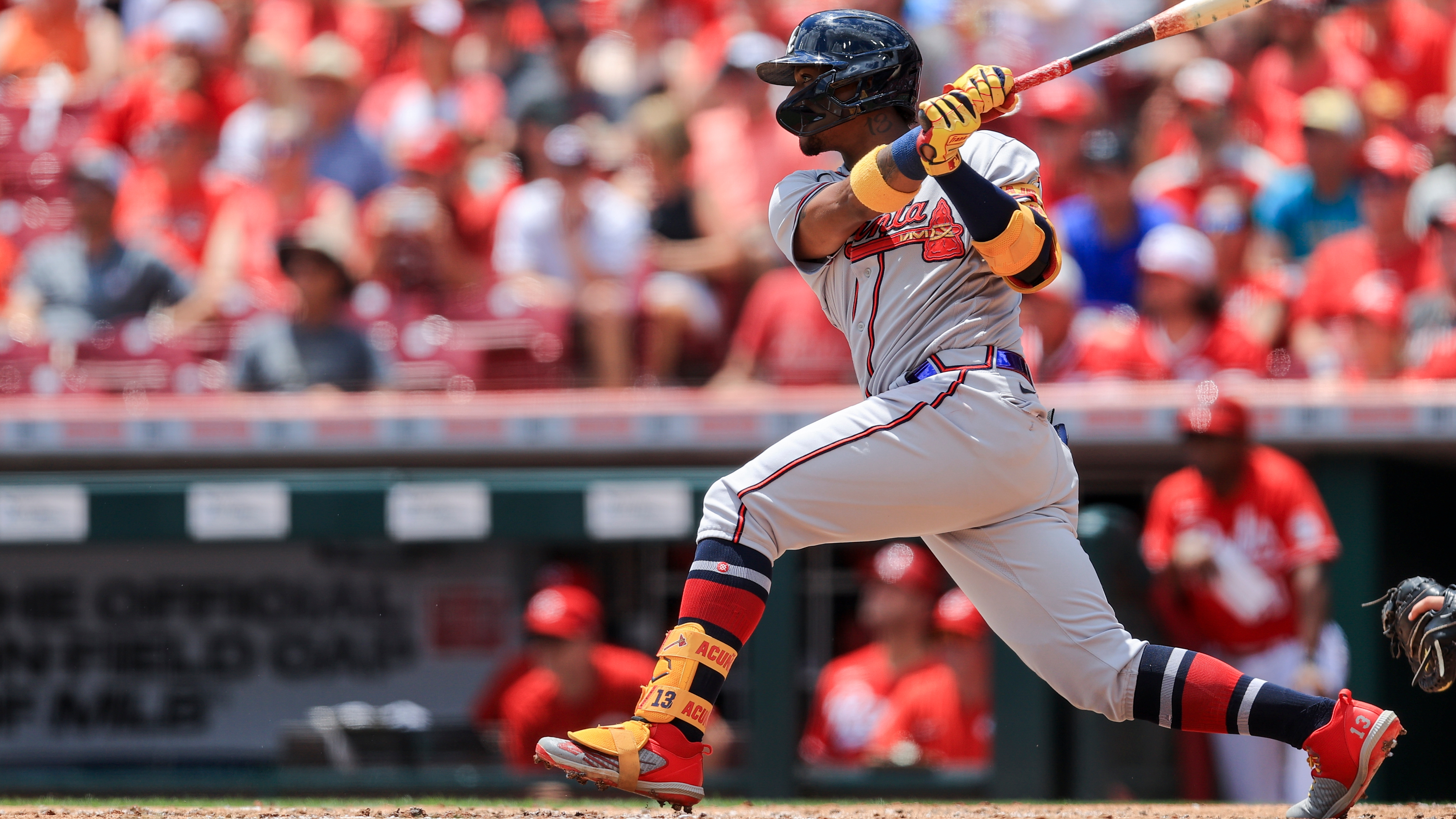 Ronald Acuna Scratched From Lineup: MLB World Reacts - The Spun