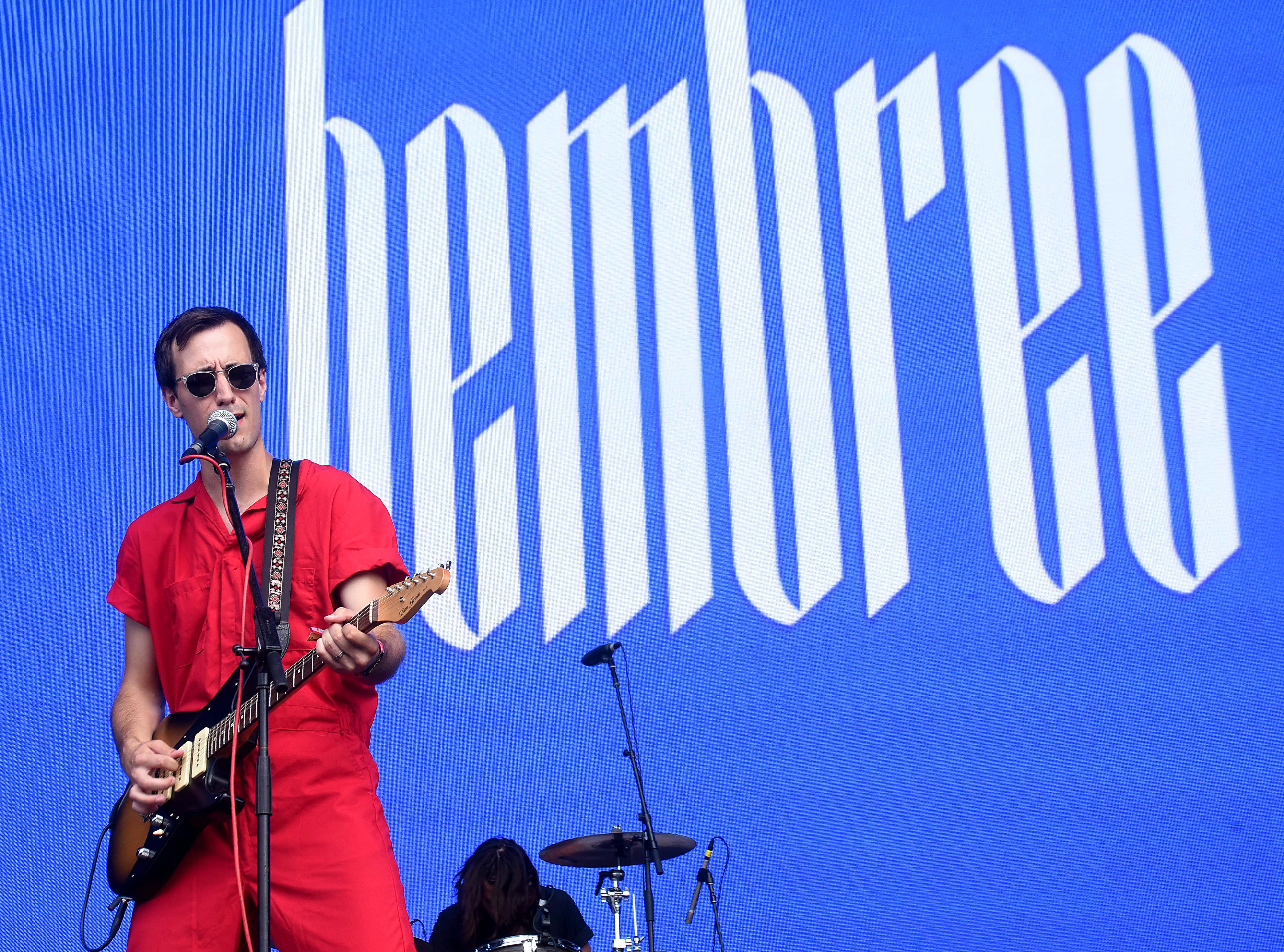 September 14, 2019 Atlanta - Hembreeâs lead vocalist Isaac Flynn performs Saturday at Music Midtown. RYON HORNE / RHORNE@AJC.COM