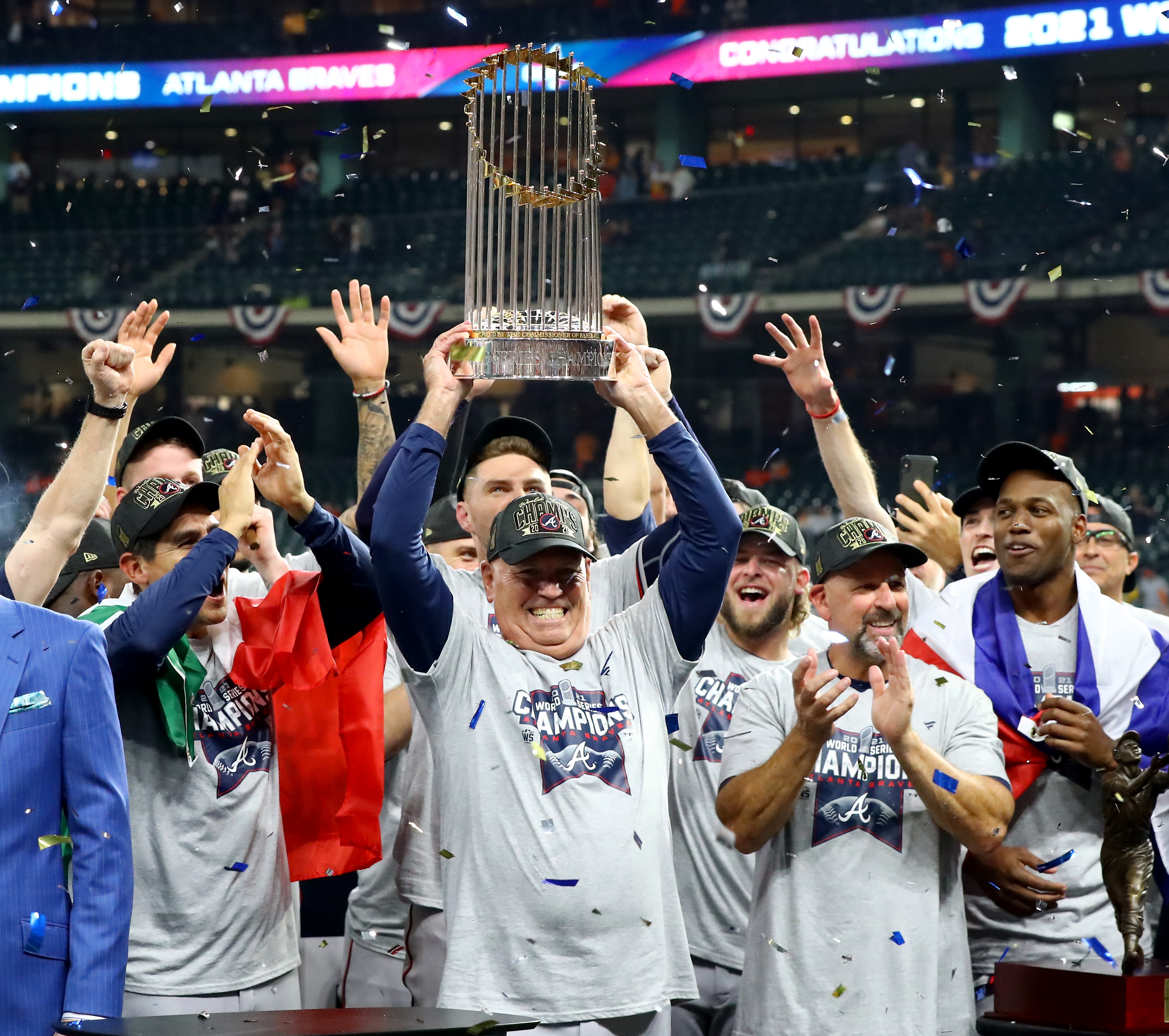 Braves manager Brian Snitker stayed with a team that didn't always stay  with him and was rewarded with a World Series victory - The Boston Globe