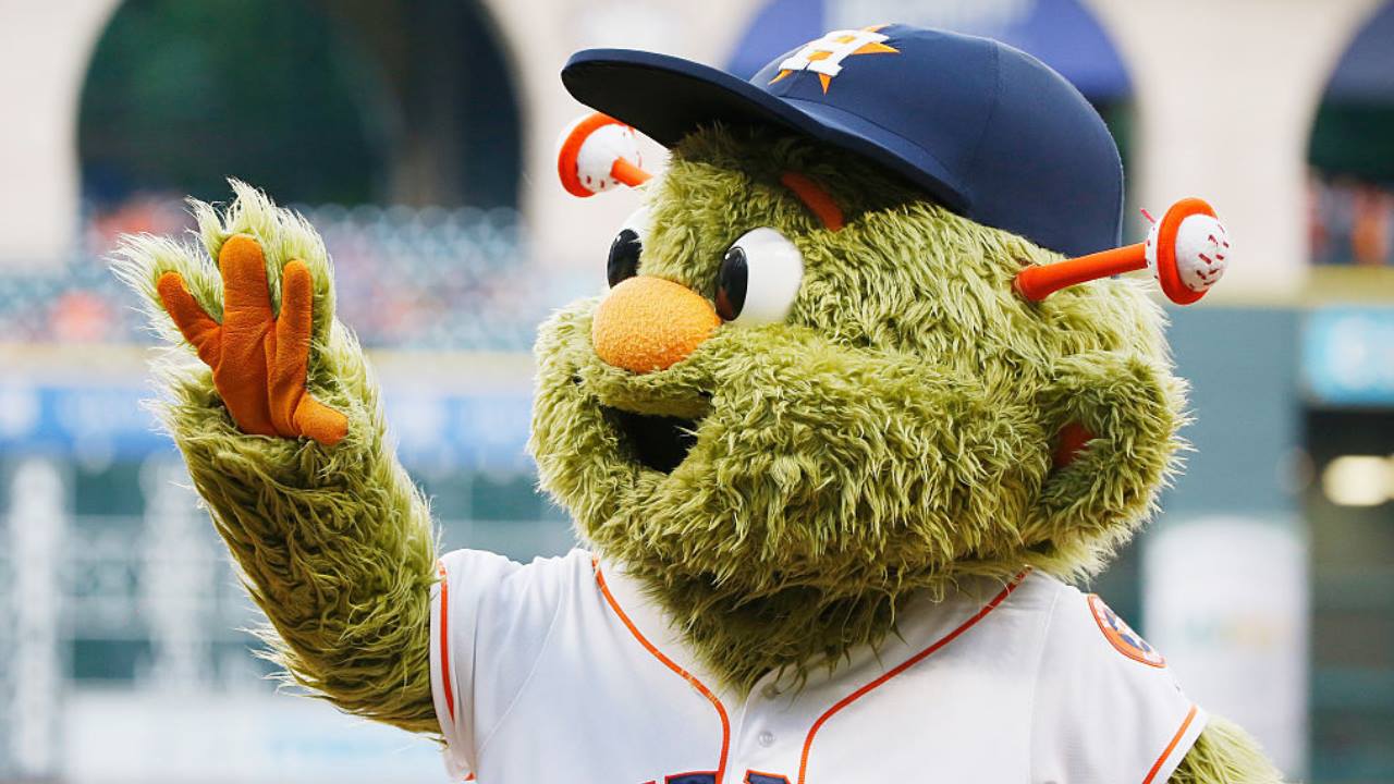 Astros fan sues for $1M, claims mascot's T-shirt cannon broke her