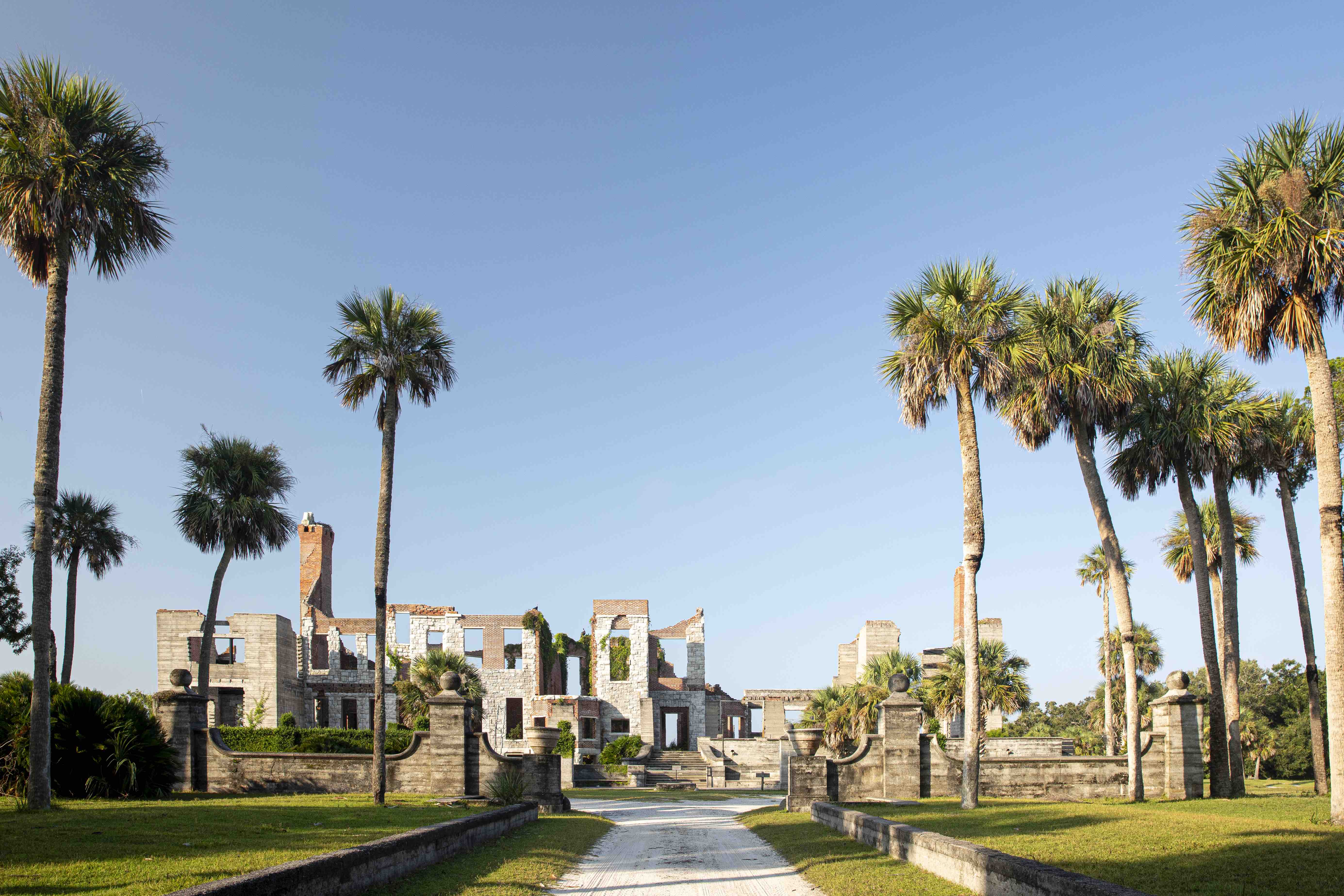 Ruins of the second Dungeness mansion have become an iconic symbol of Cumberland Island.
Courtesy of Benjamin Galland