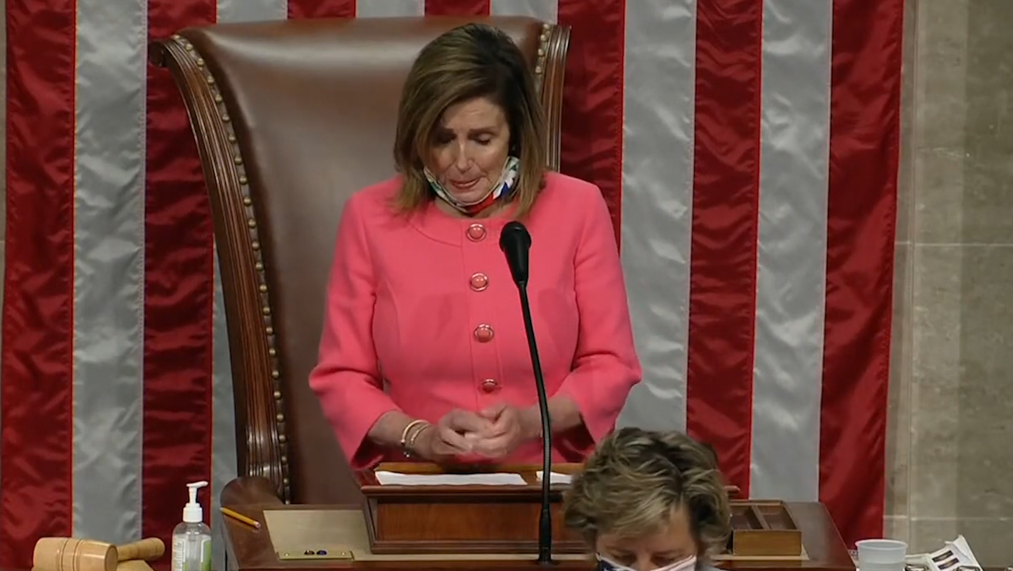 House leaders held a moment of silence about 11:15 a.m. before the day’s legislative business gets underway. U.S. Rep. Sanford Bishop, who is now dean of Georgia’s congressional delegation in the wake of Lewis’ passing, led the moment of silence, with House Speaker Nancy Pelosi presiding. July 20, 2020