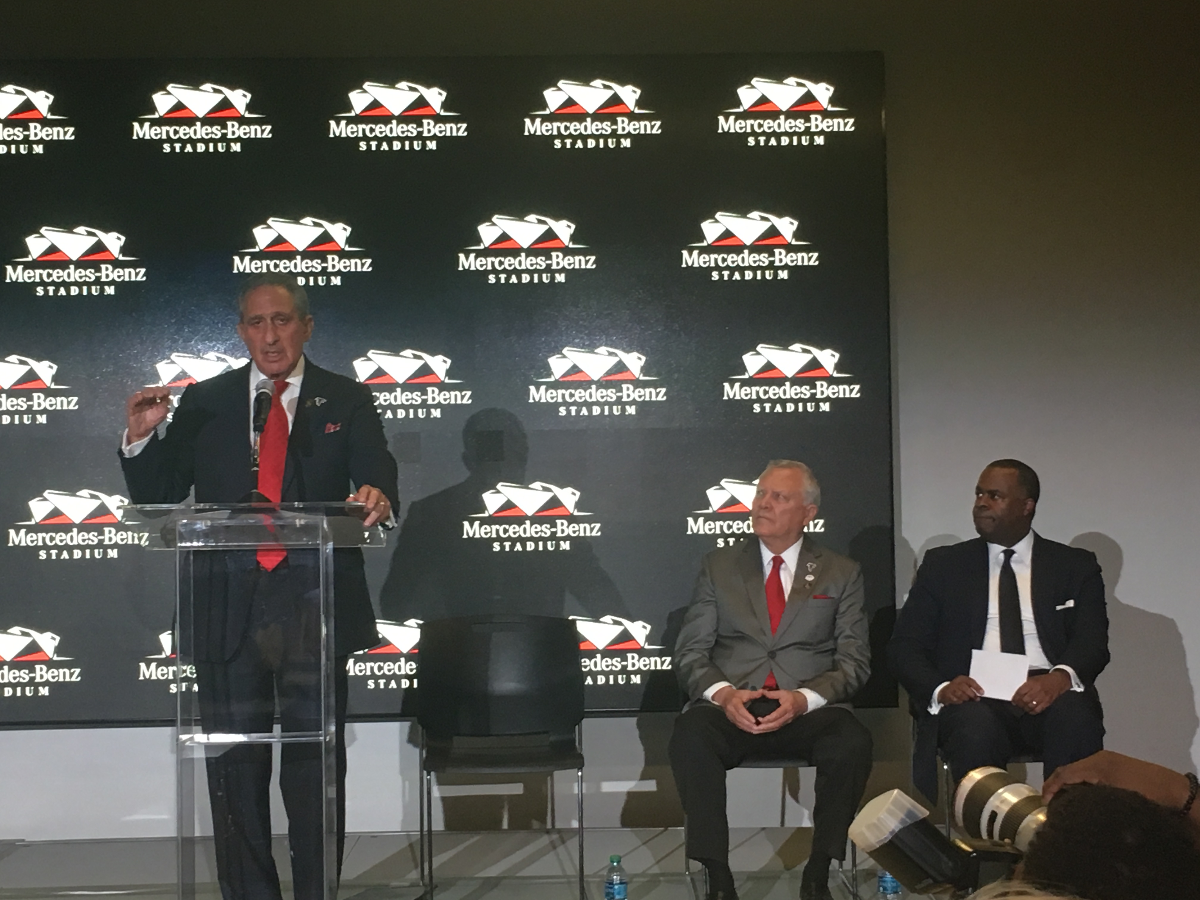 Civil rights leaders meet with Arthur Blank, other NFL team owners on  diversity in hiring – WABE