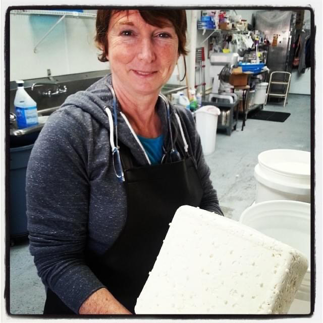 Robin Schick opened CalyRoad Creamery in 2008, making artisan goat’s milk and cow’s milk cheeses. Courtesy of CalyRoad