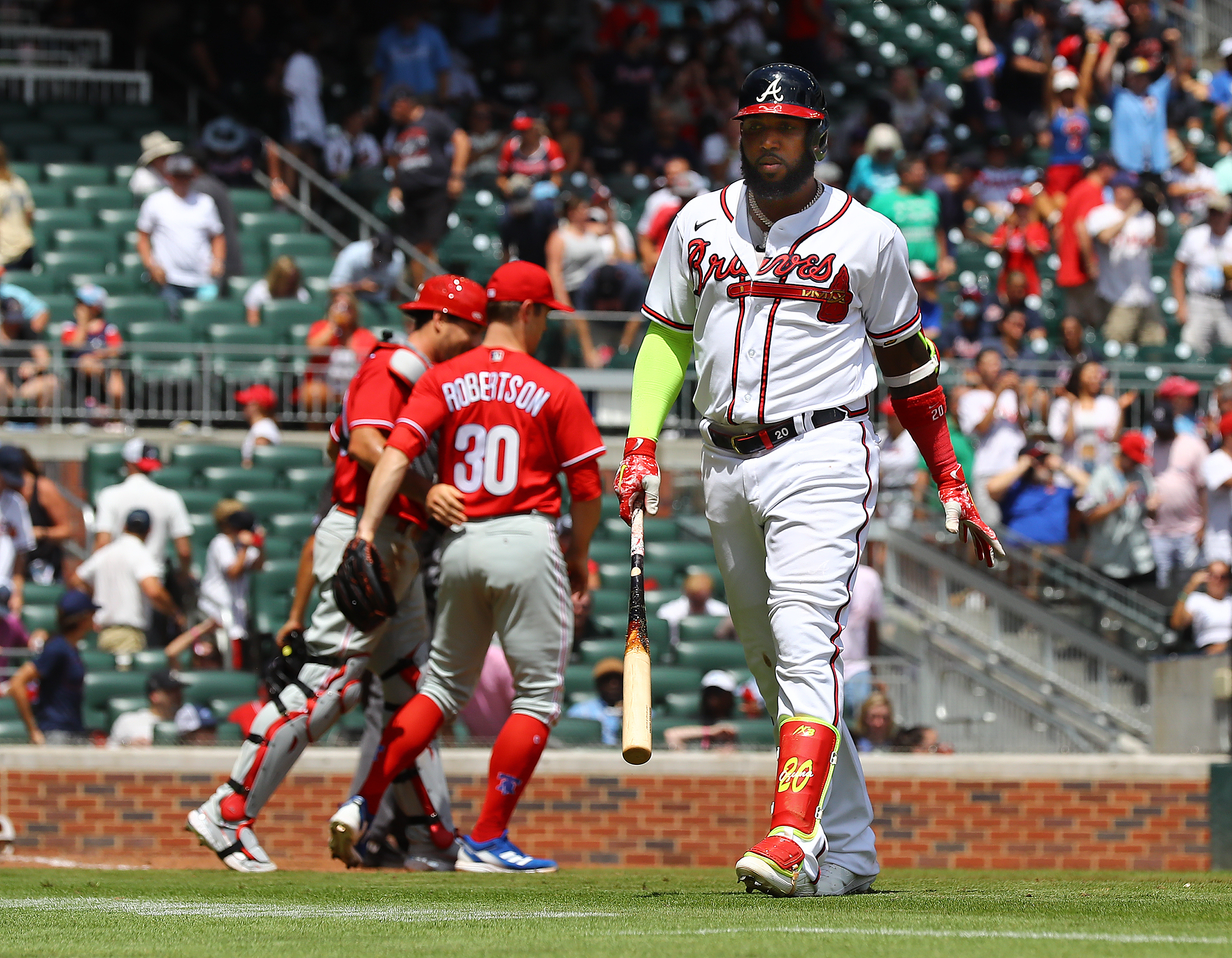 Braves outfielder Marcell Ozuna posts bond following Gwinnett DUI arrest