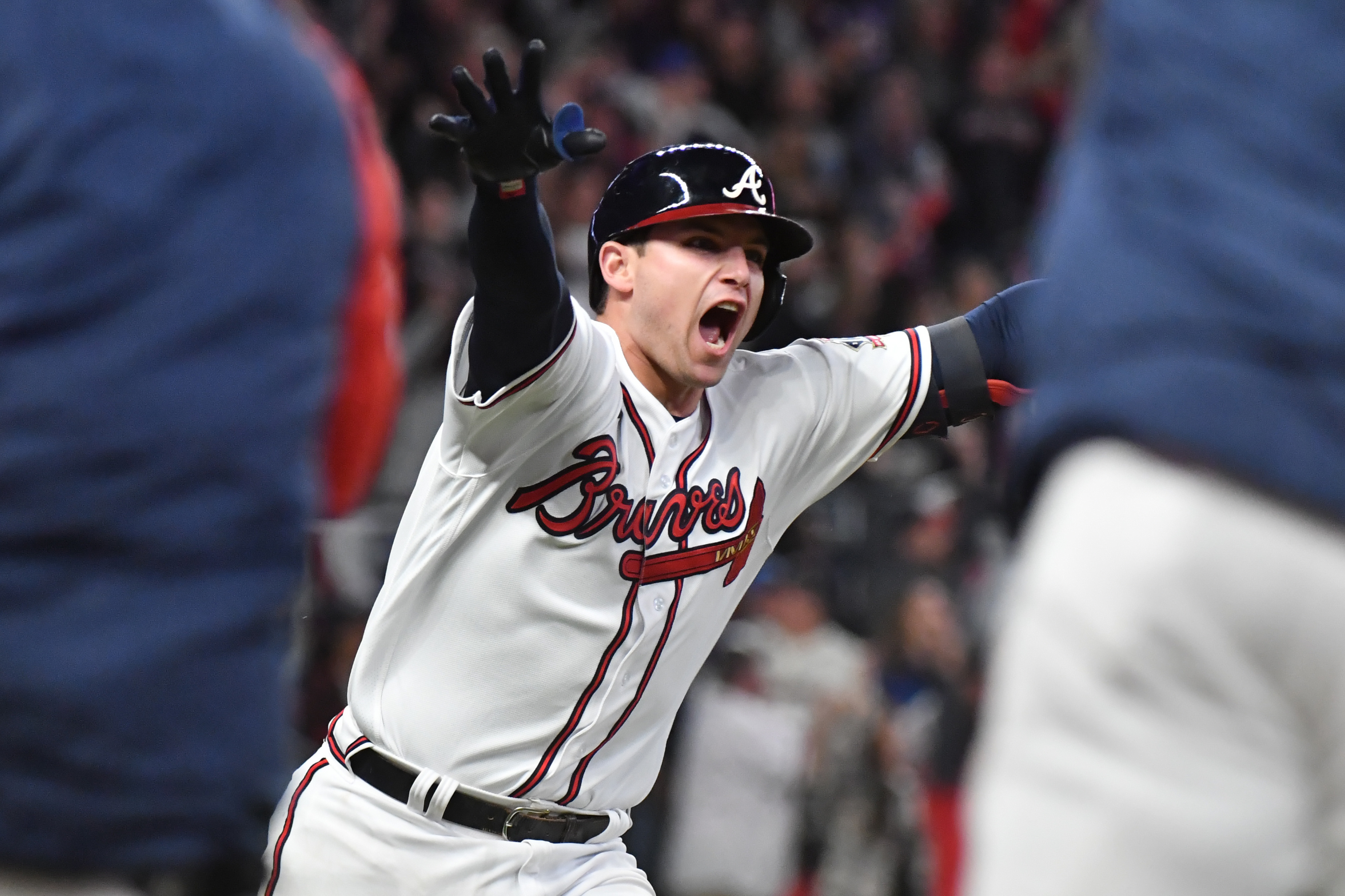 Riley HR ignites big Braves 9th in 5-1 NLCS win over Dodgers Homer AP Texas  Los Angeles Dodgers Atlanta Braves