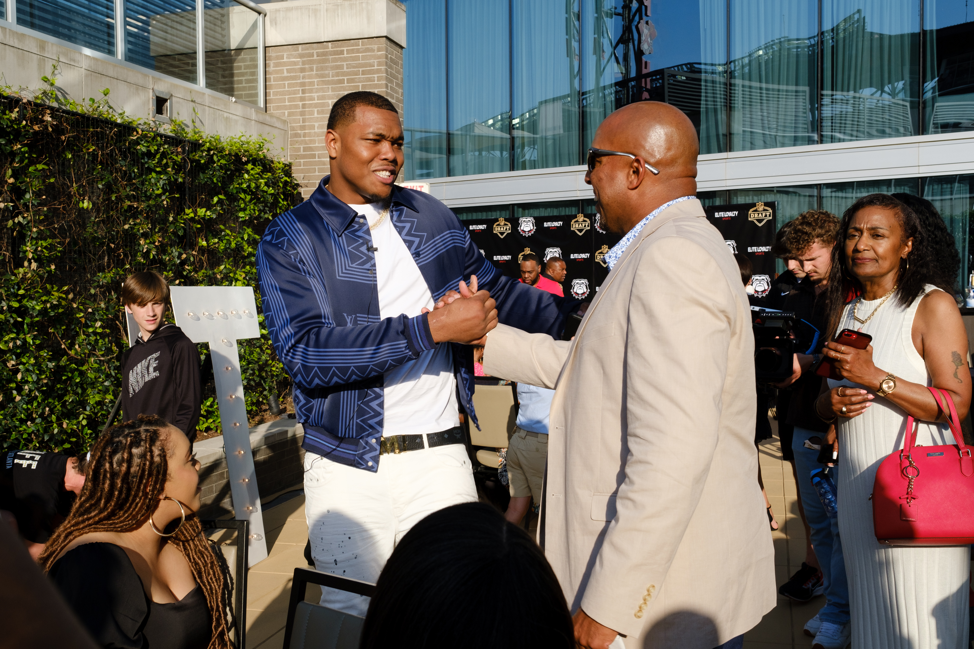 Photos: No. 1 overall pick Travon Walker at his NFL draft party in