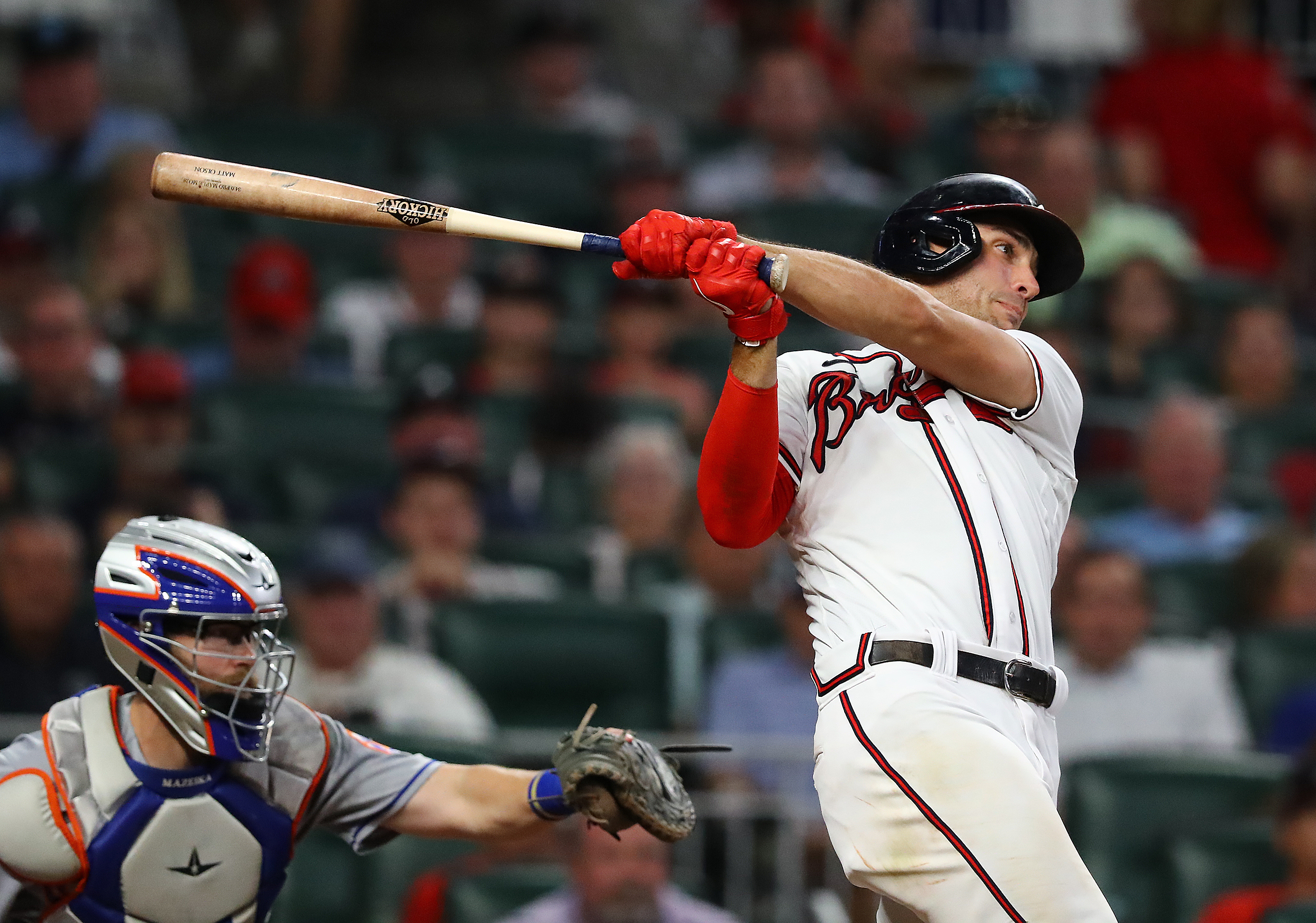 Braves defeat Mets behind two big blasts from Matt Olson and Adam