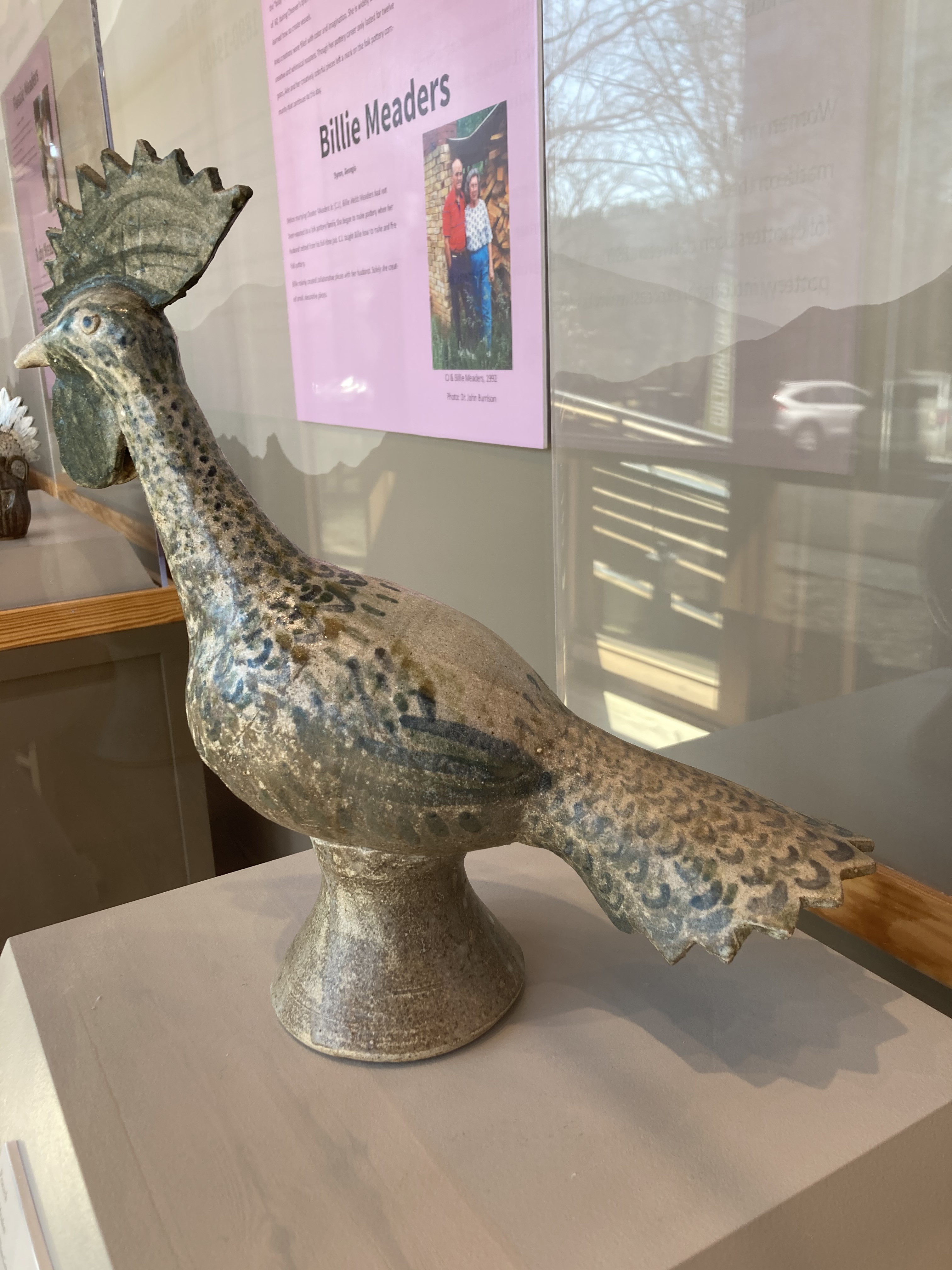 A piece by Arie Meaders, the matriarch of the renowned Meaders clay dynasty, was 60 when she first took up the craft. She used an explosion of color in her glazes that inspires young potters today.
Courtesy of William M. House