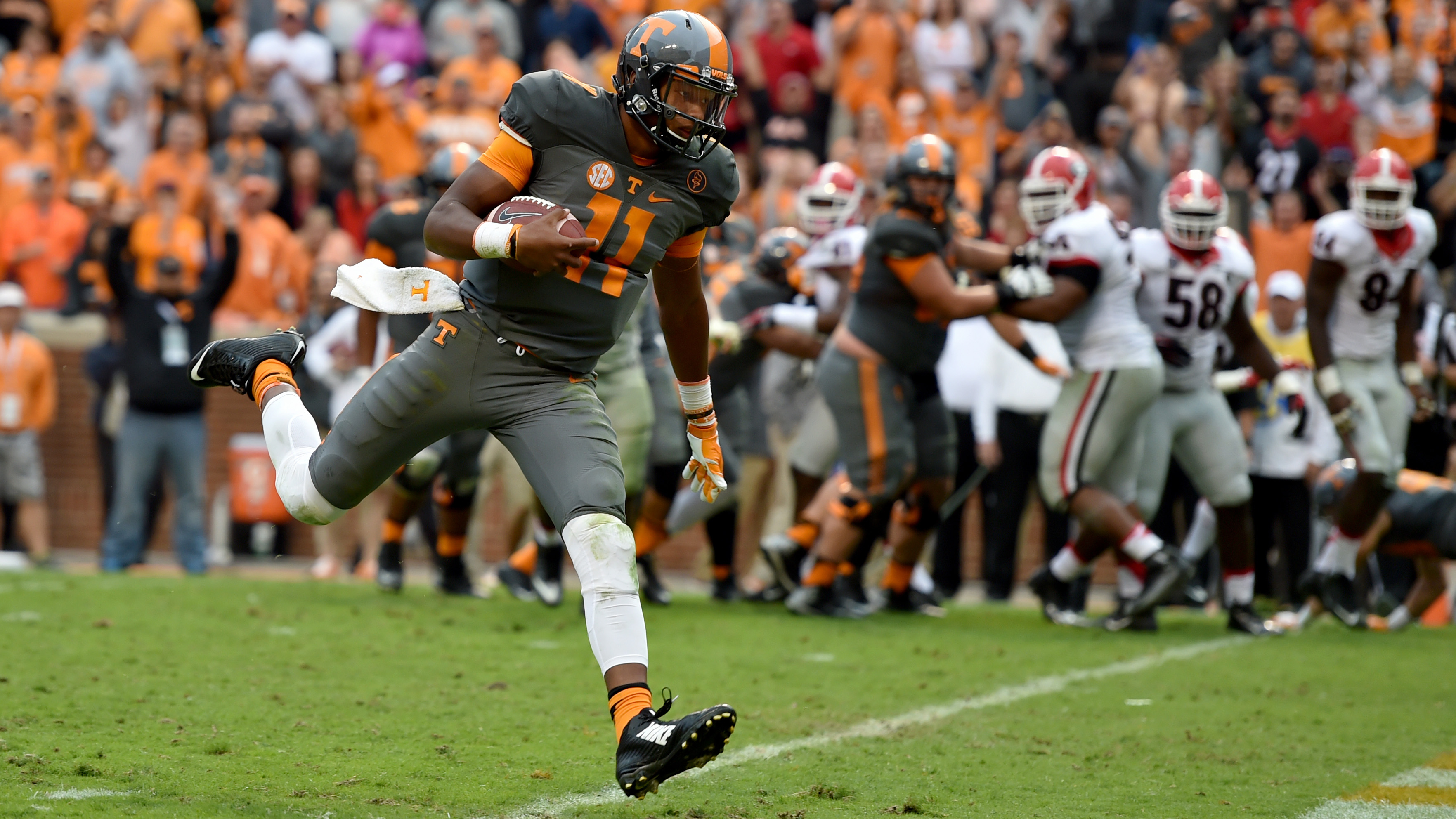 Former University of Tennessee QB Joshua Dobbs Feels at Home With