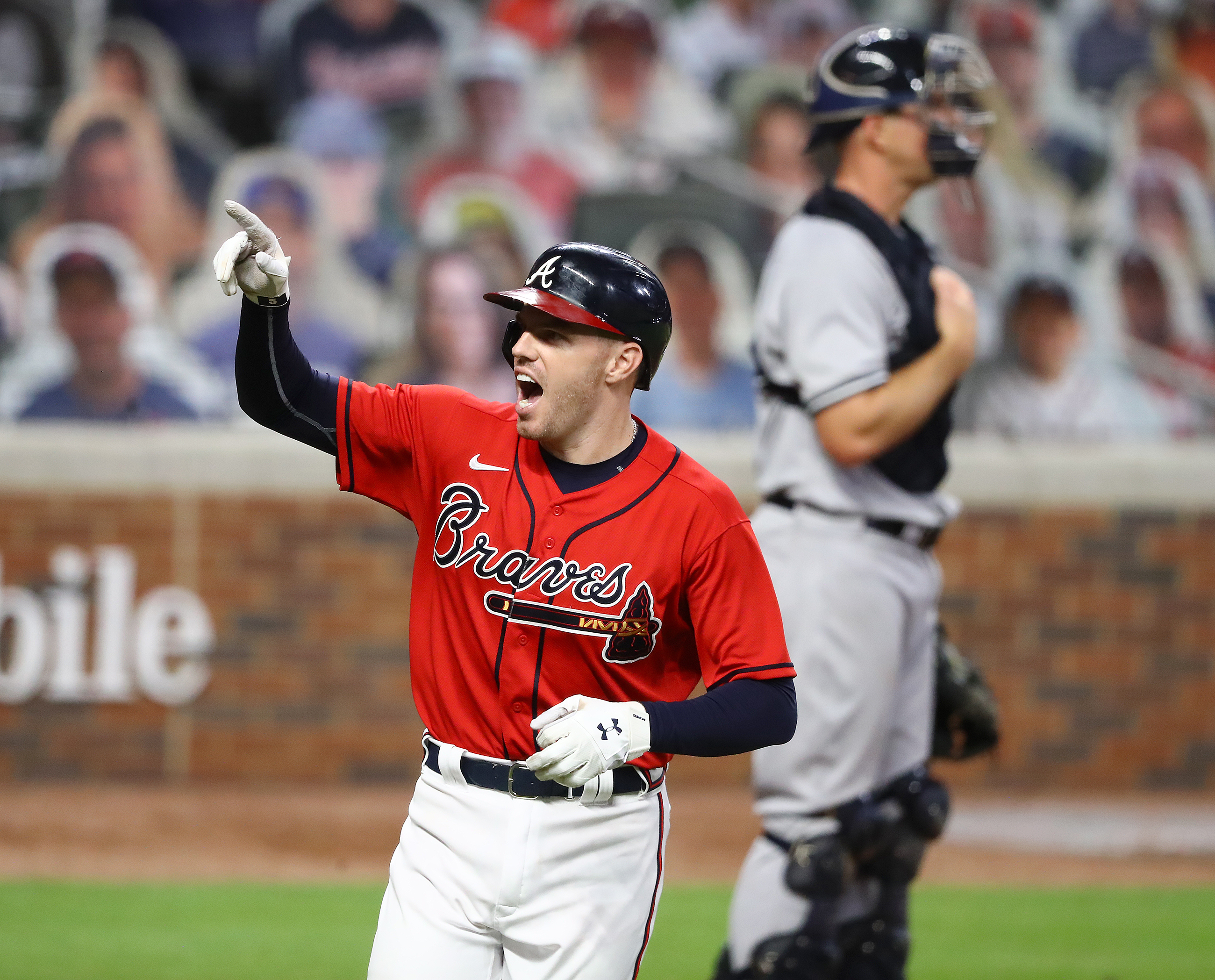 Atlanta Braves - Nick Markakis just tied Babe Ruth in