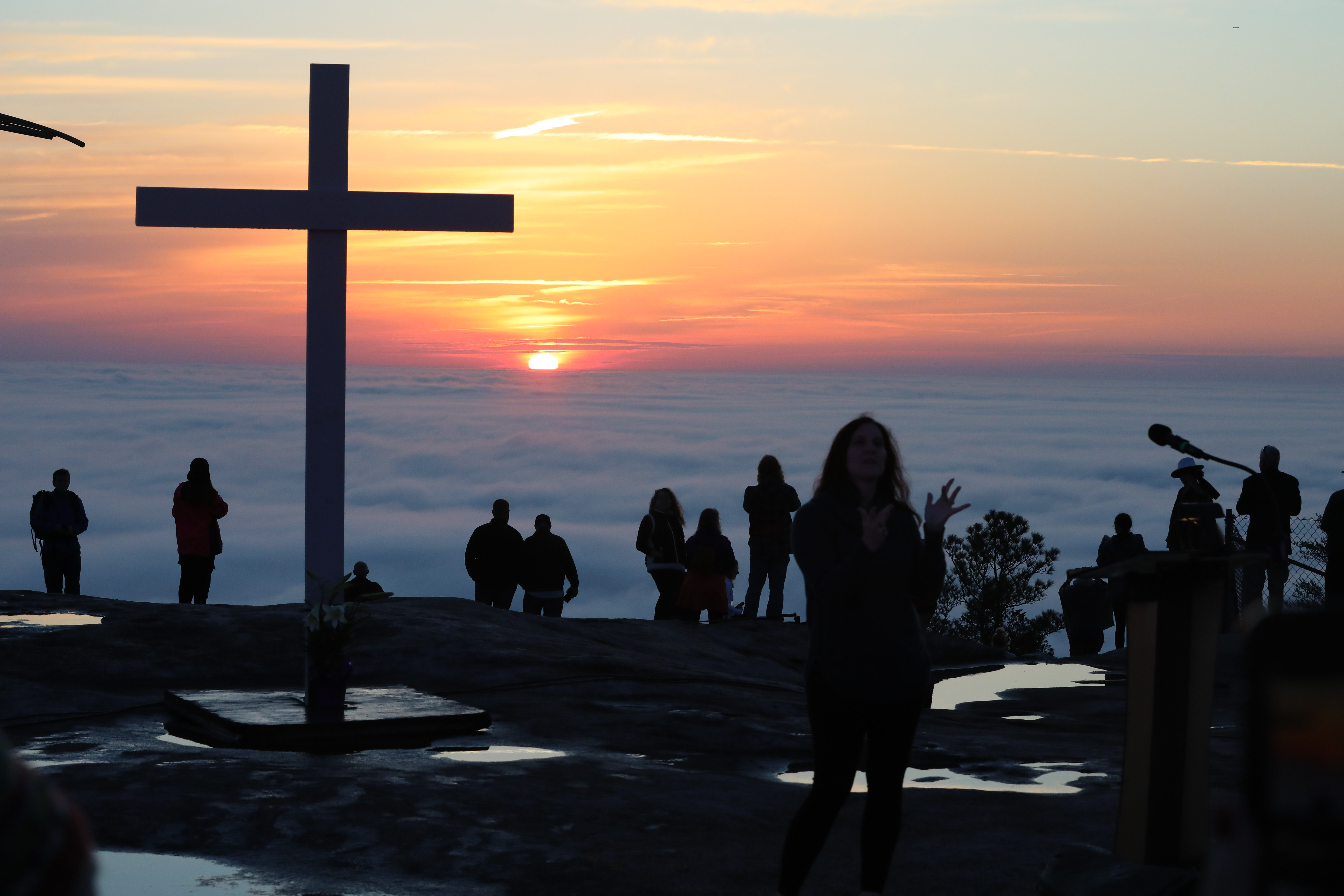 PHOTOS: Easter Sunrise Service at Stone Mountain