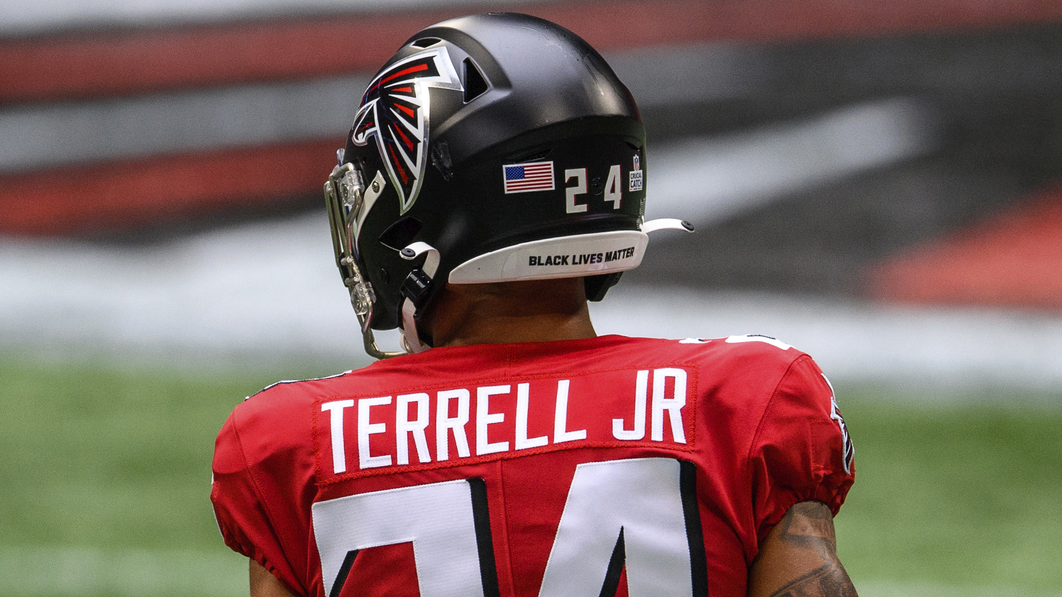 How many interceptions will A.J. Terrell have in 2021?