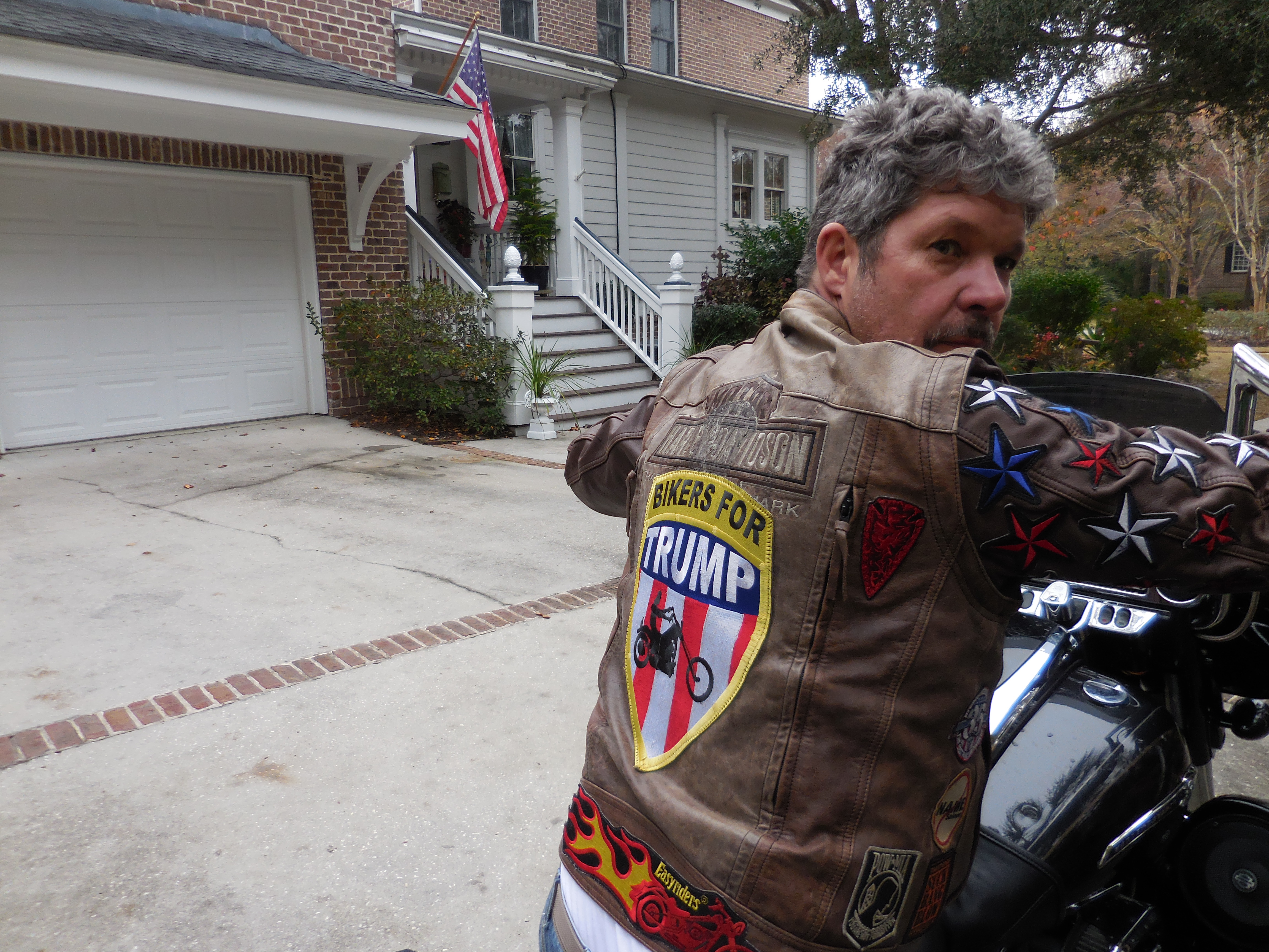 Chris Cox at his mom and stepfather's Mount Pleasant, S.C. home. Photo: Jennifer Brett