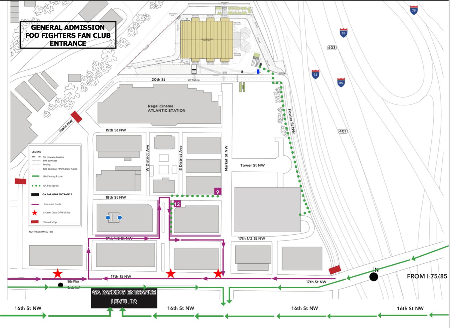 Super Saturday Night map.
