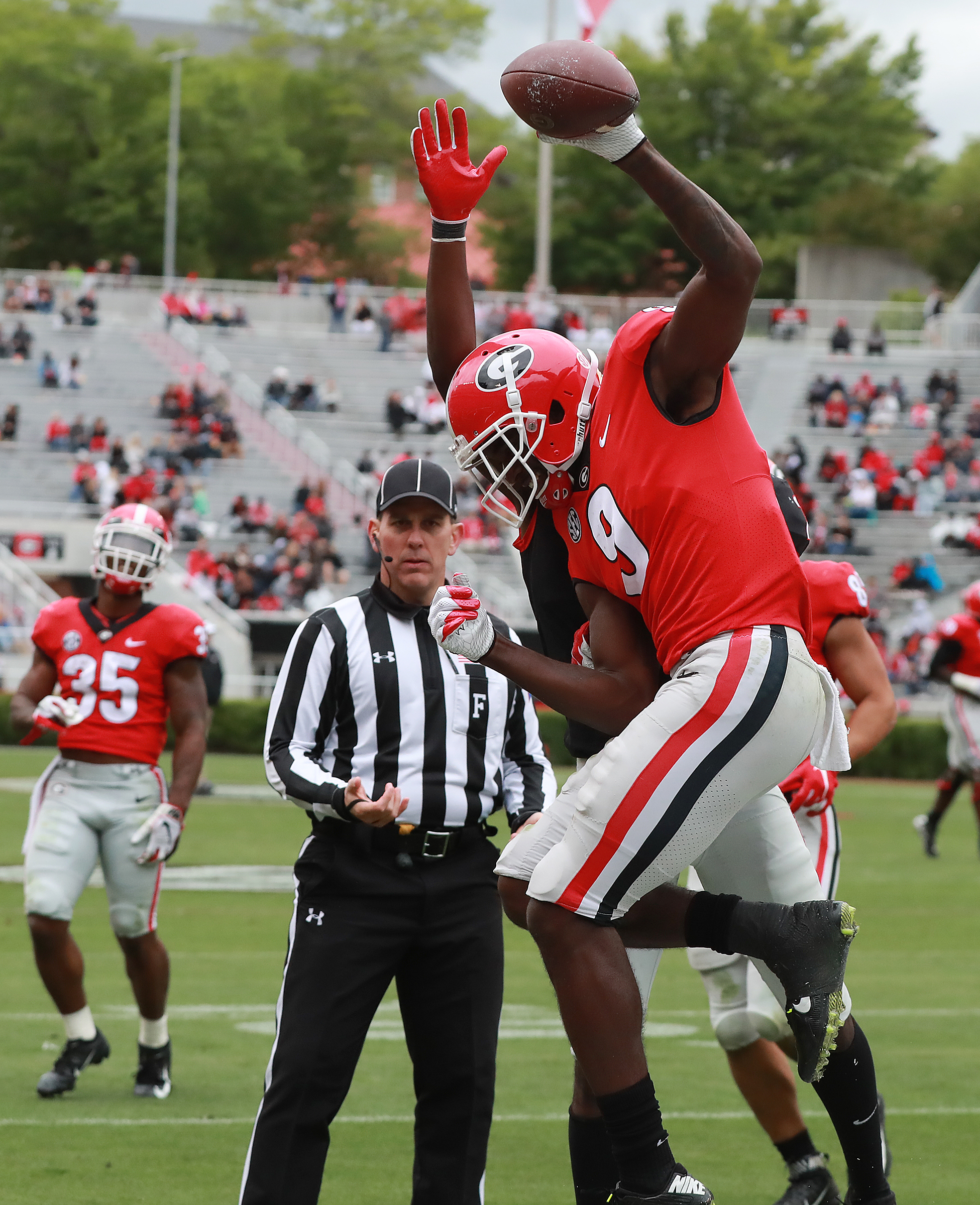 UGA FOOTBALL: Eric Stokes, JJ Holloman enjoy shift from local